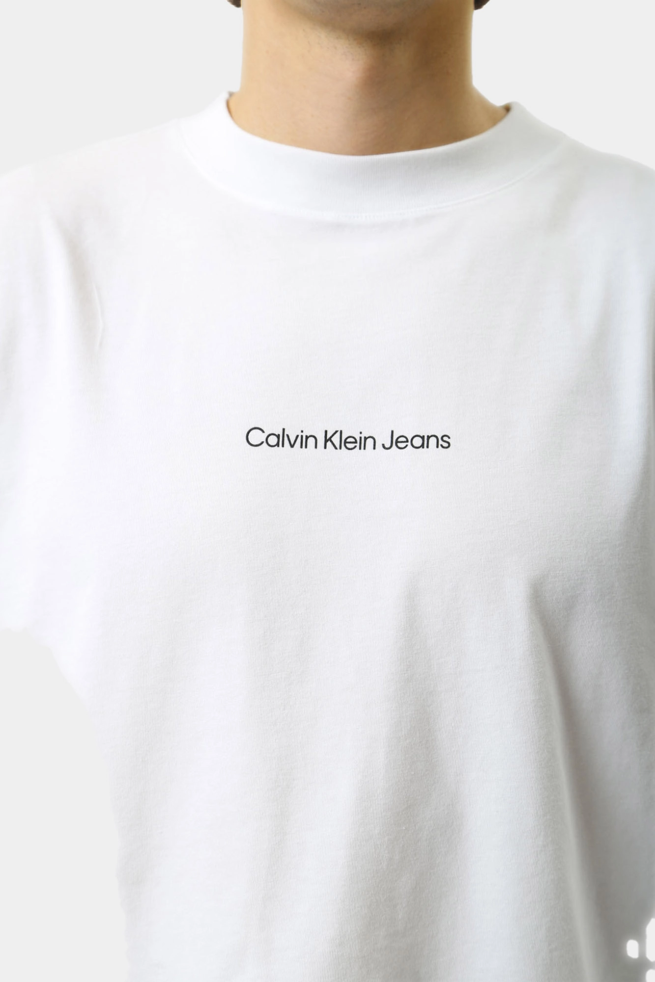 J30J325681 Лонгслив Calvin Klein Jeans Белый
