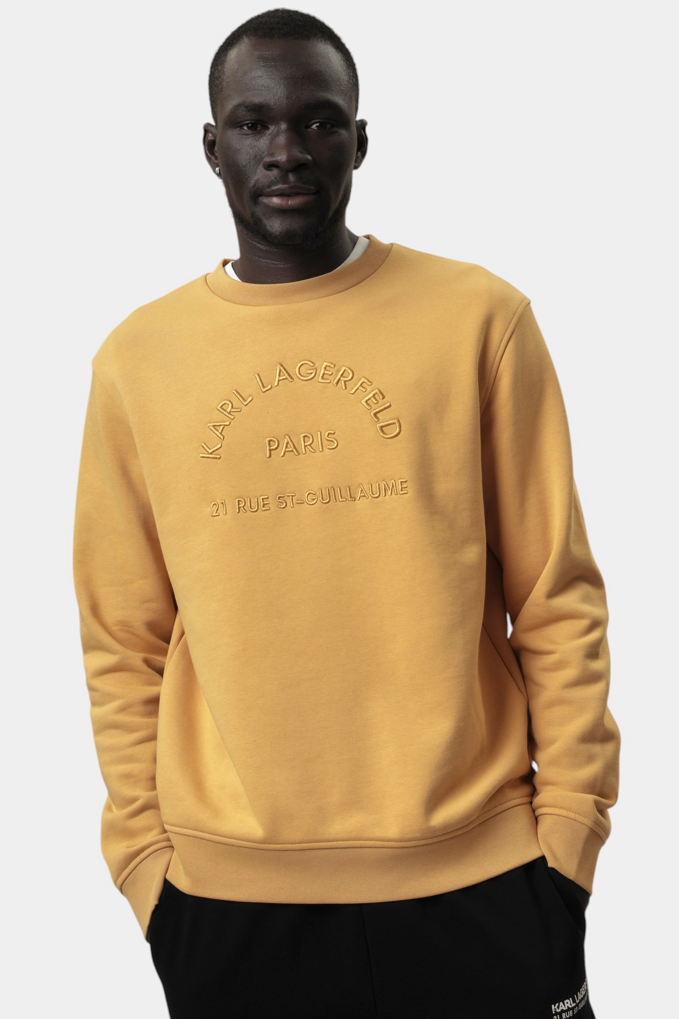 551900_705082 Свитшот Karl Lagerfeld Коричневый