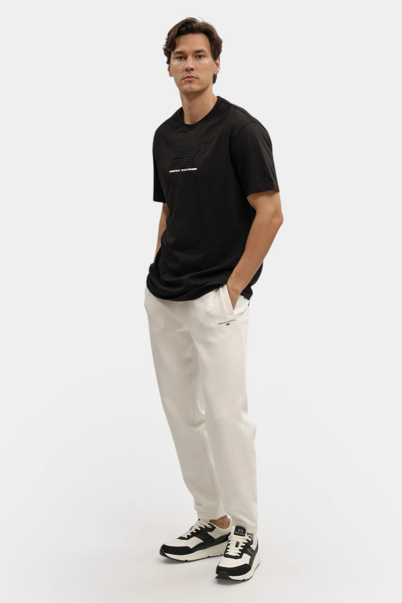 XM000978_AF10818 Брюки спортивные Armani Exchange Белый