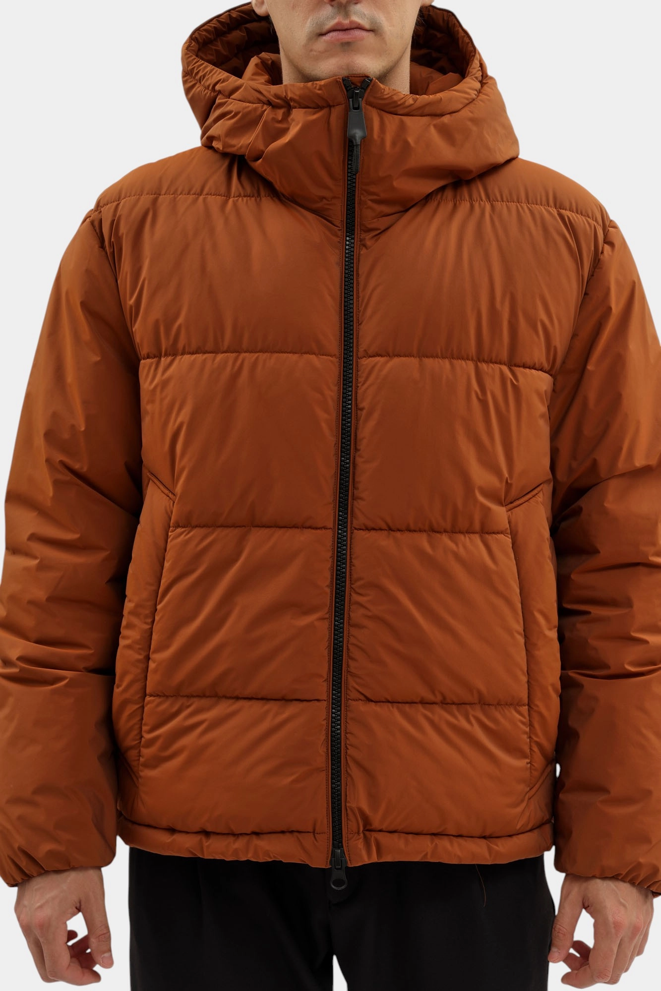 30047491_10020016 Пуховик Strellson Коричневый