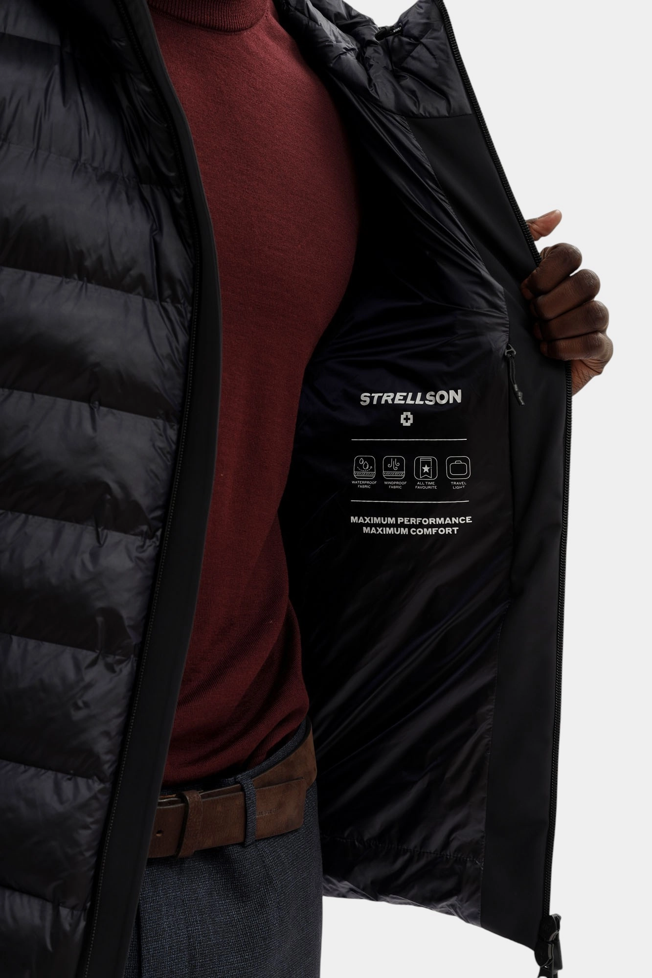 30047560_10018403 Куртка Strellson Синий