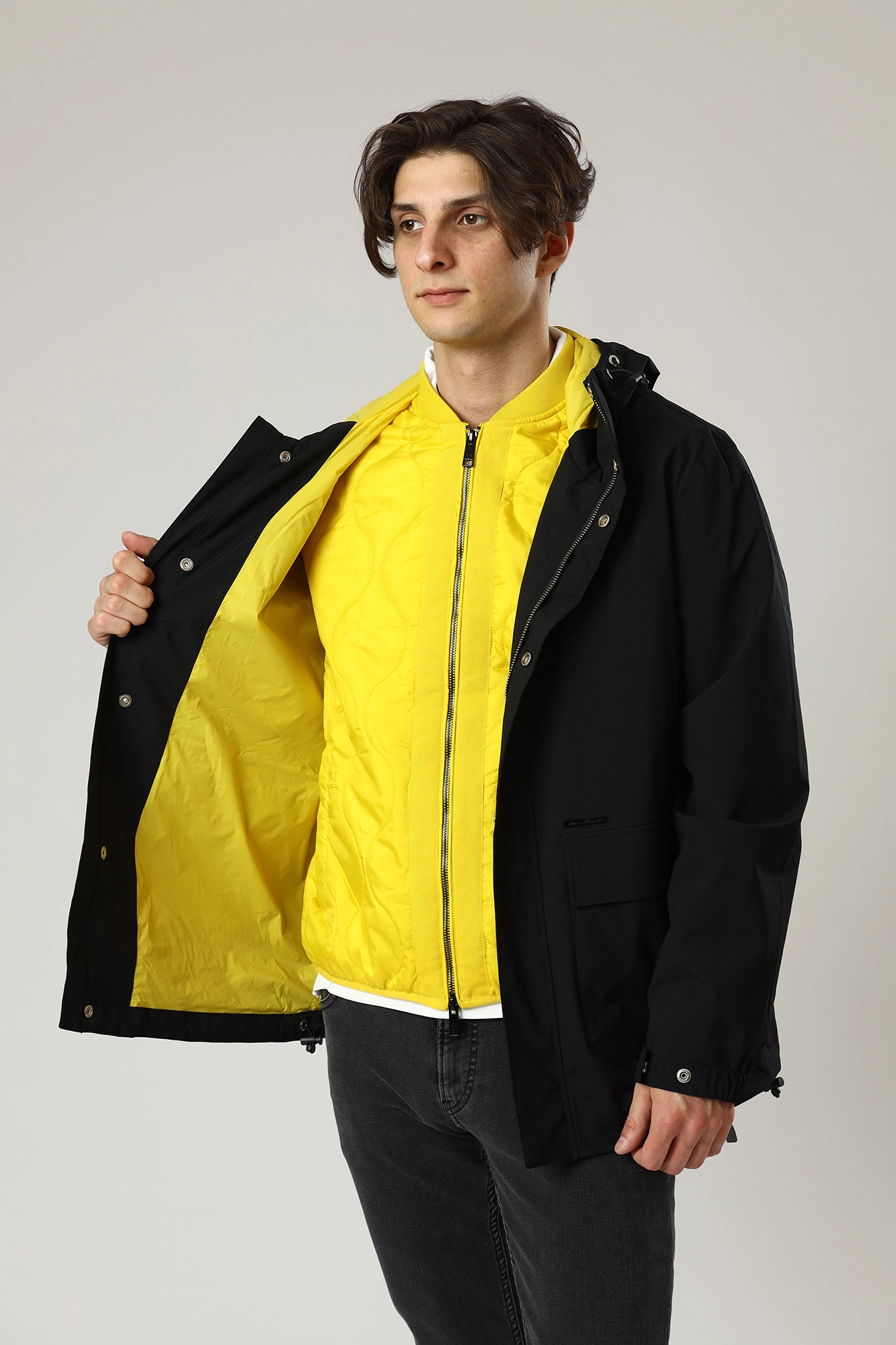 3LZK21_ZNB7Z Куртка 2 в 1 Armani Exchange Черный