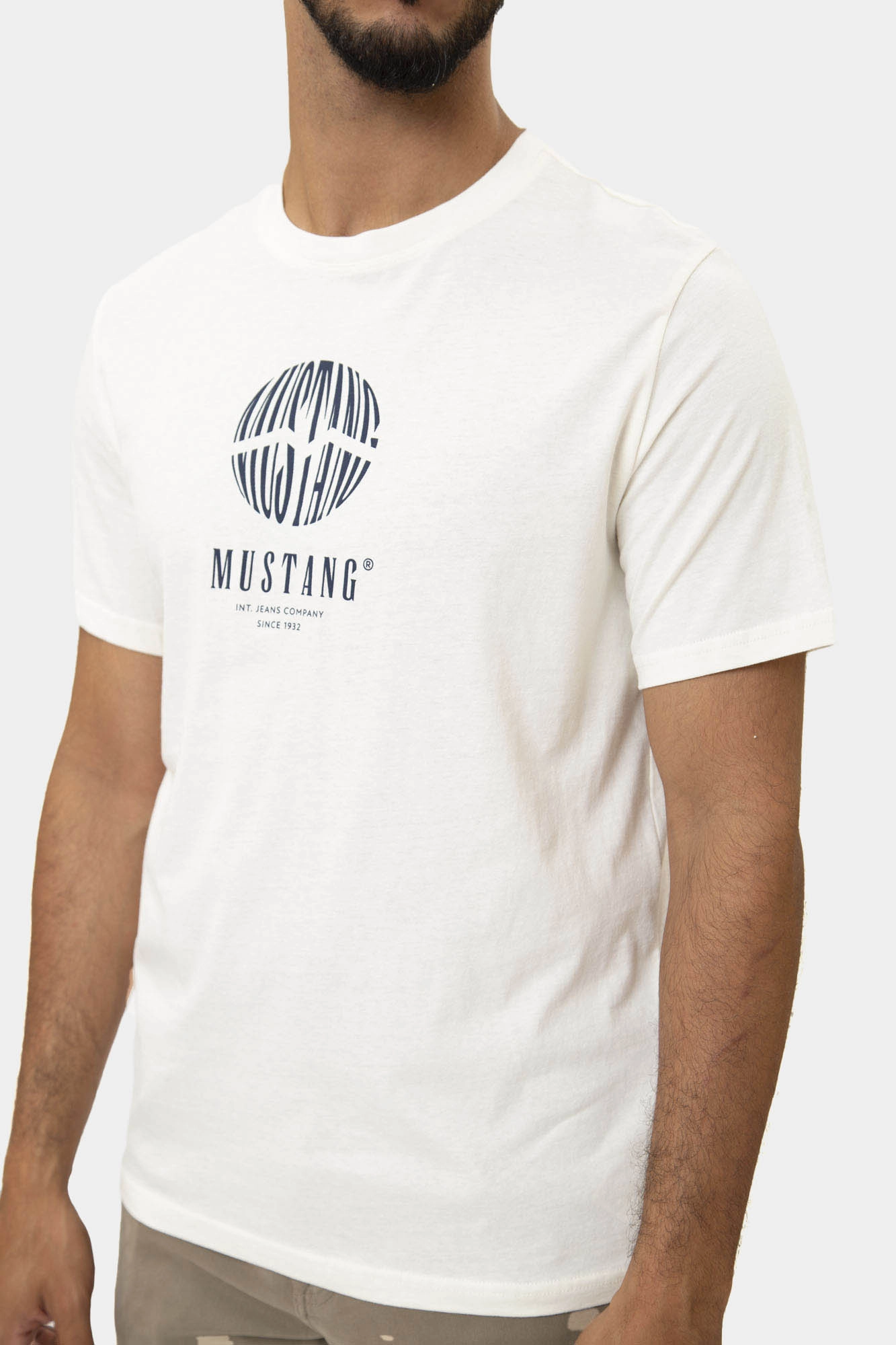 1014951 Футболка Mustang Белый