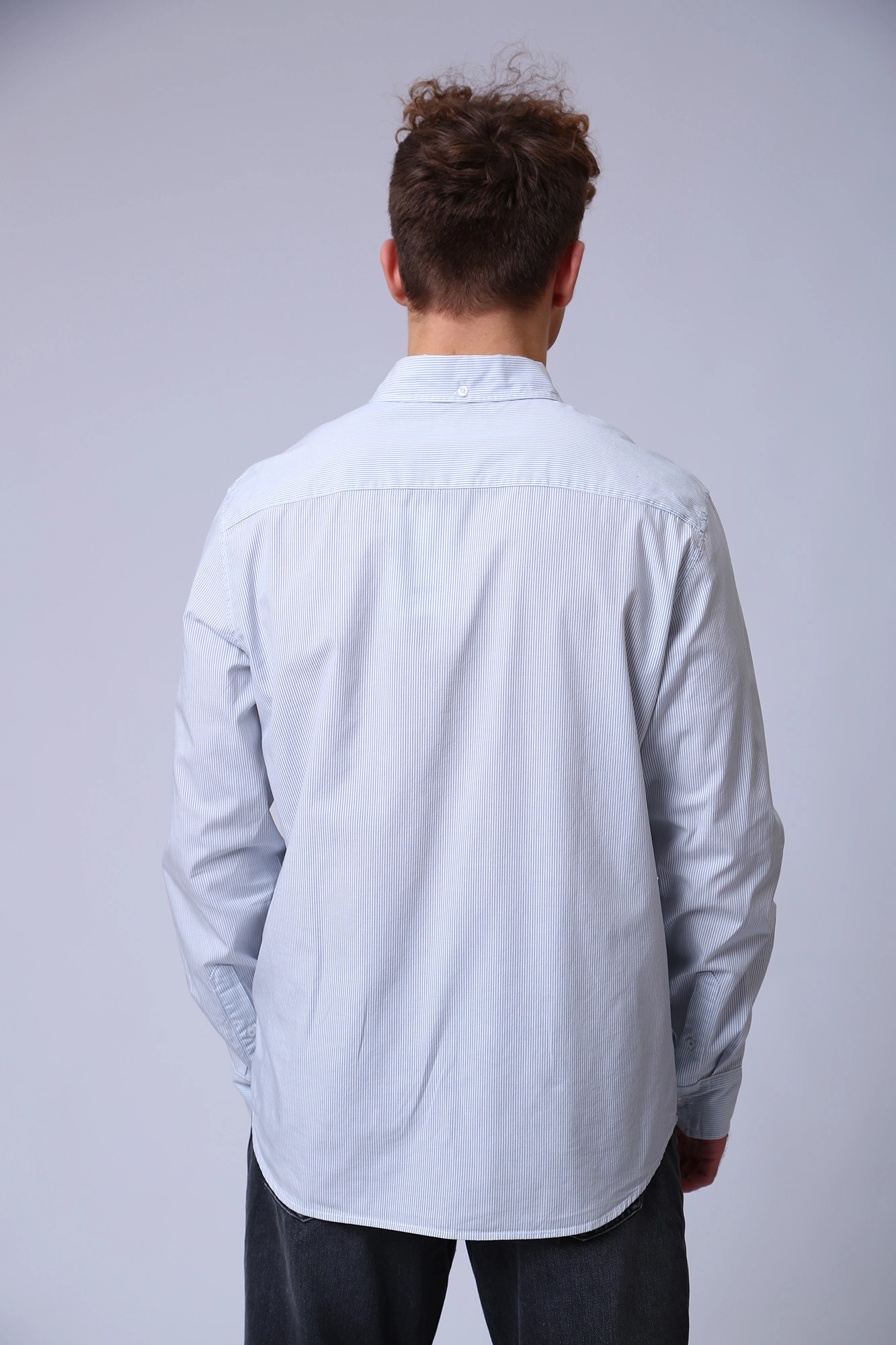 1012808 Рубашка Mustang Голубой