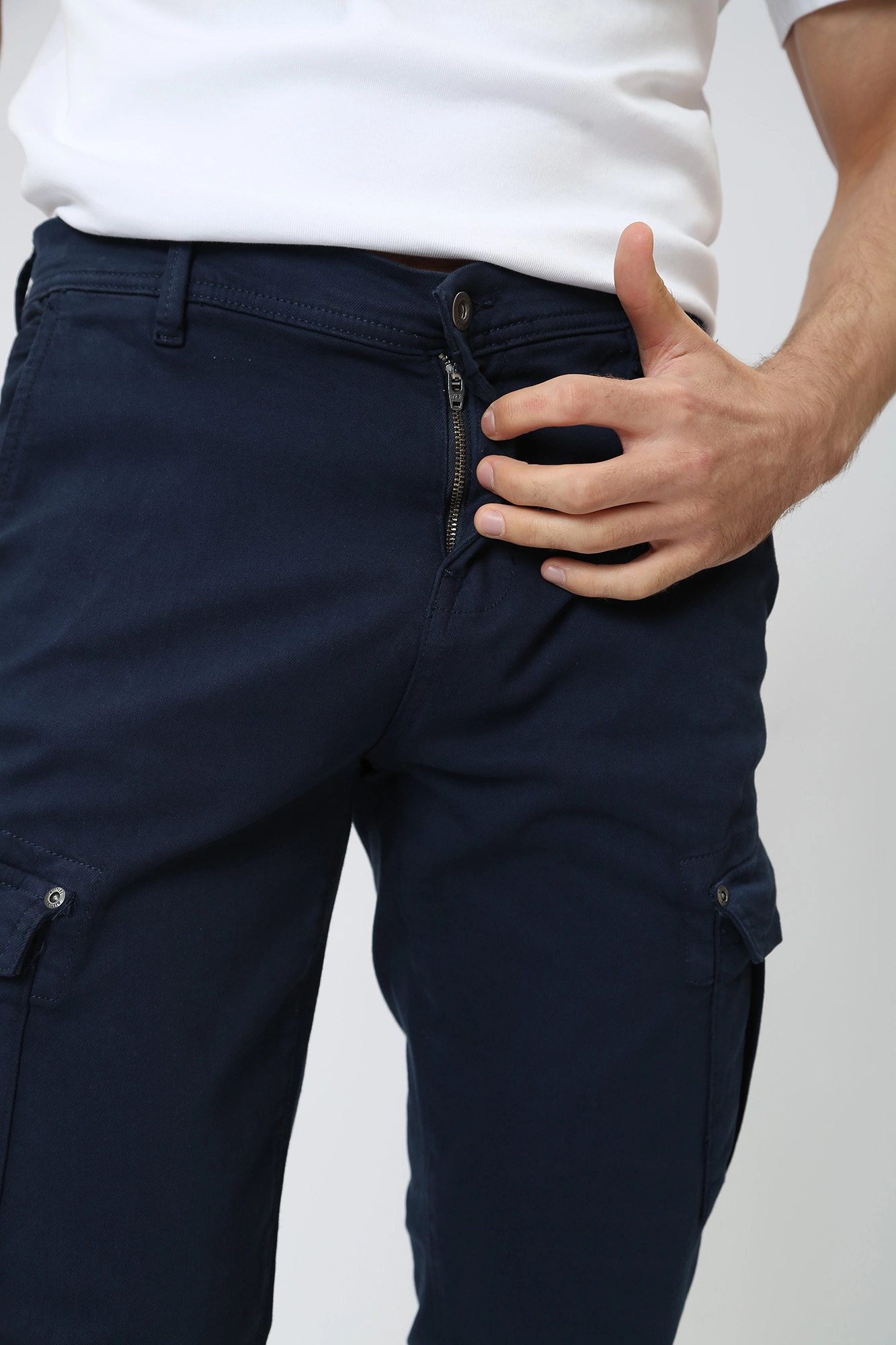 1013416 Брюки Mustang Синий