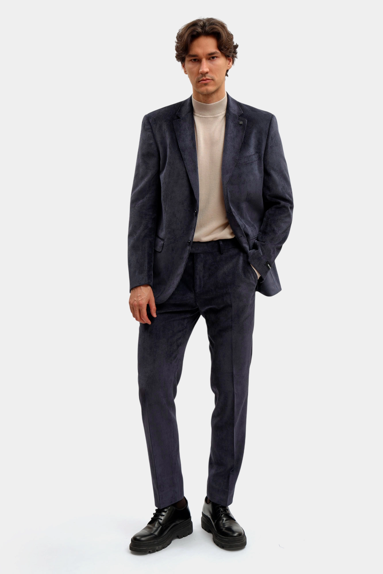 554031_155610 Пиджак классический Karl Lagerfeld Синий