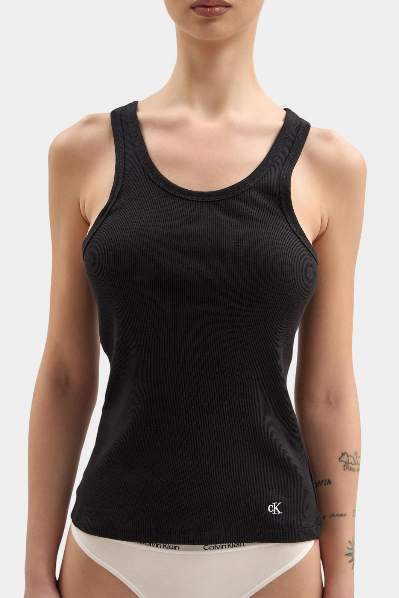 LV00QS7493 майка 3 шт calvin klein underwear 