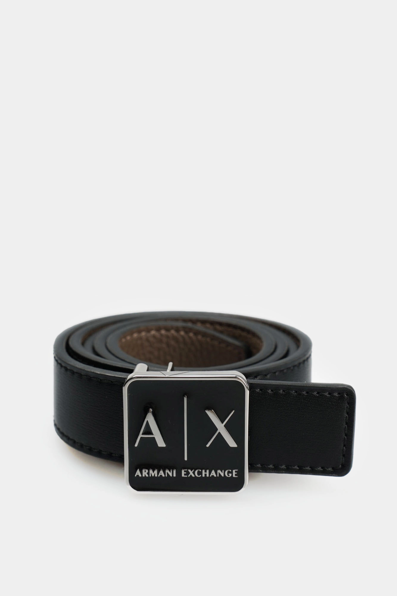 XW000302_AF12038 Ремень Armani Exchange Черный