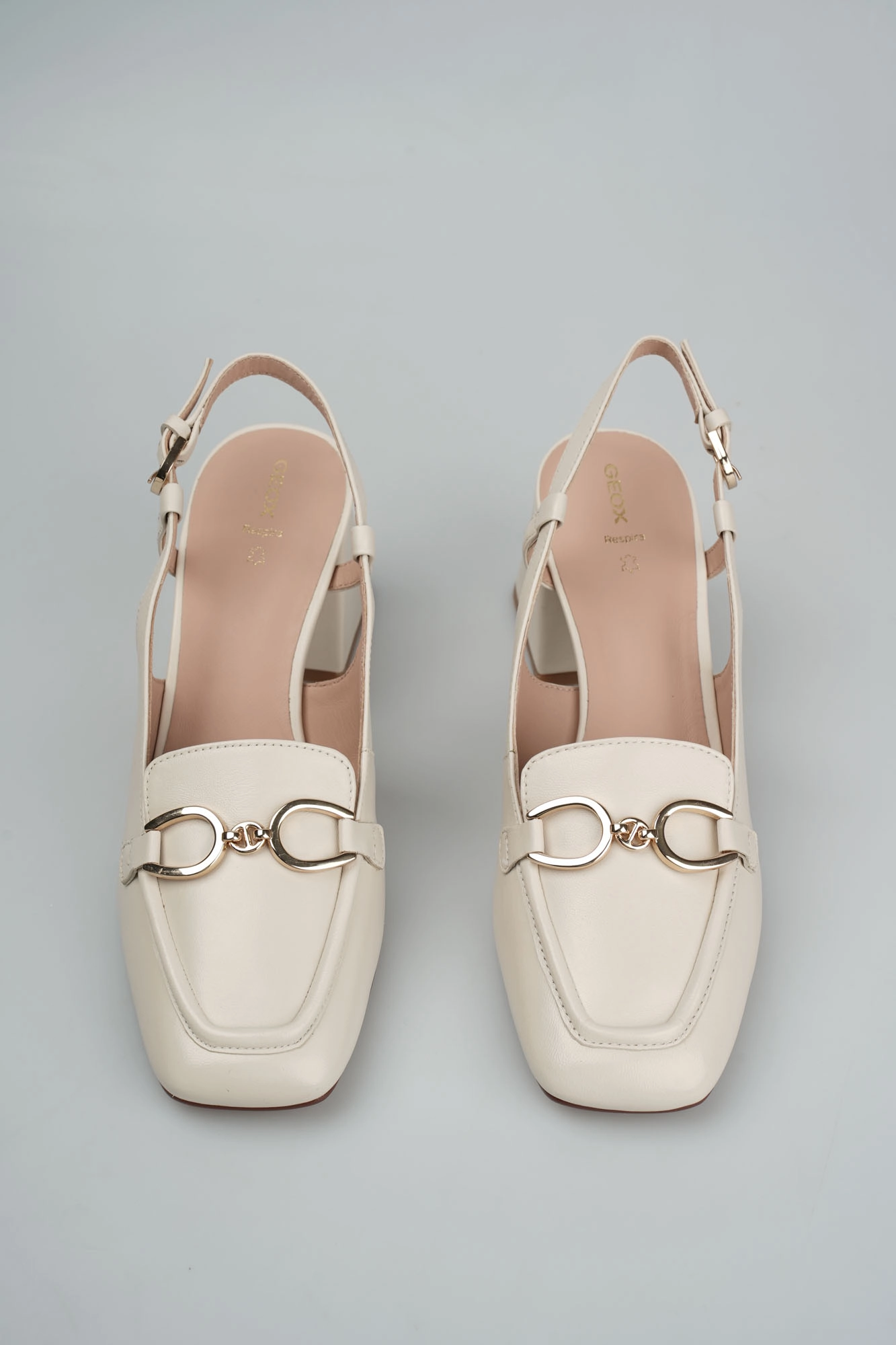 D55D1A000TUC Слингбэки Geox Бежевый