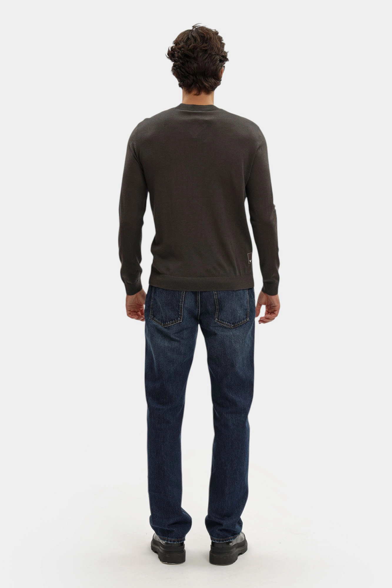 EM001957_ AF14114 Джемпер Emporio Armani Зеленый