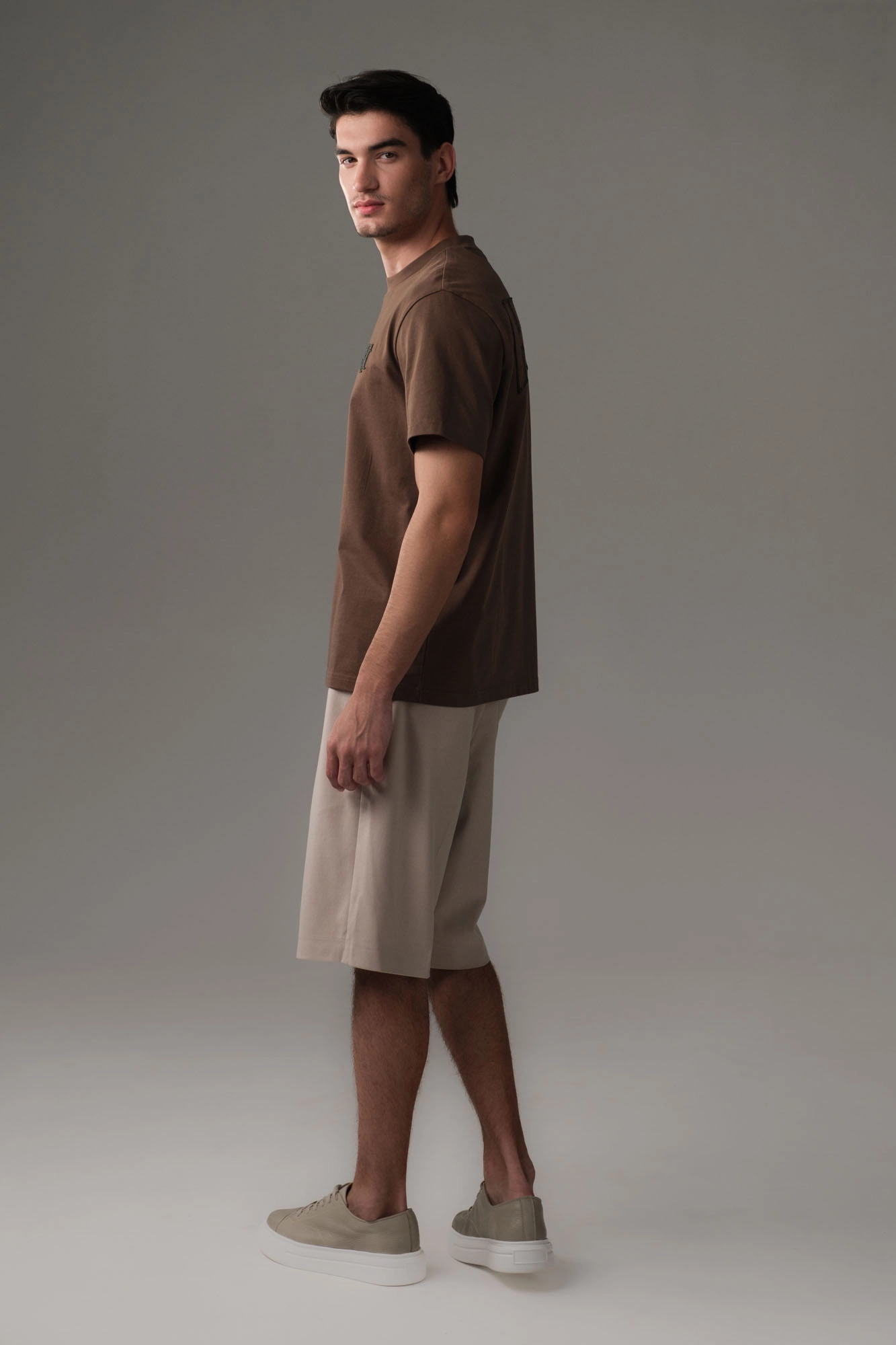 M-251-MA-22-8009 Футболка The Hills Коричневый