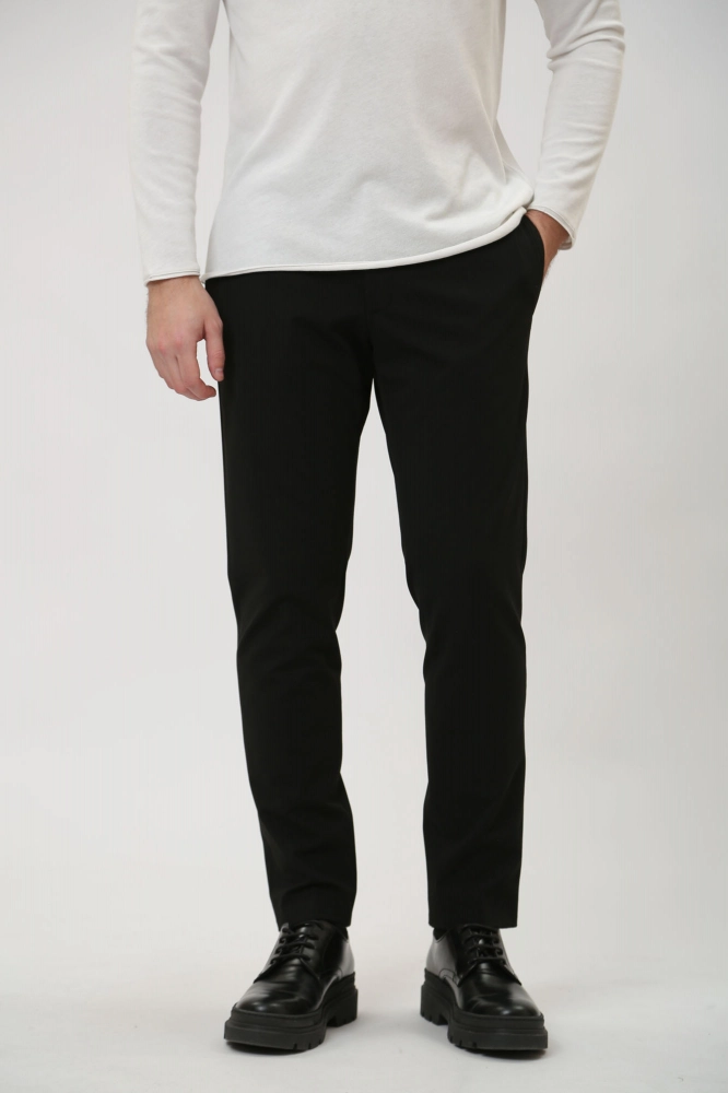 Ремень El rosso Натуральная кожа Черный