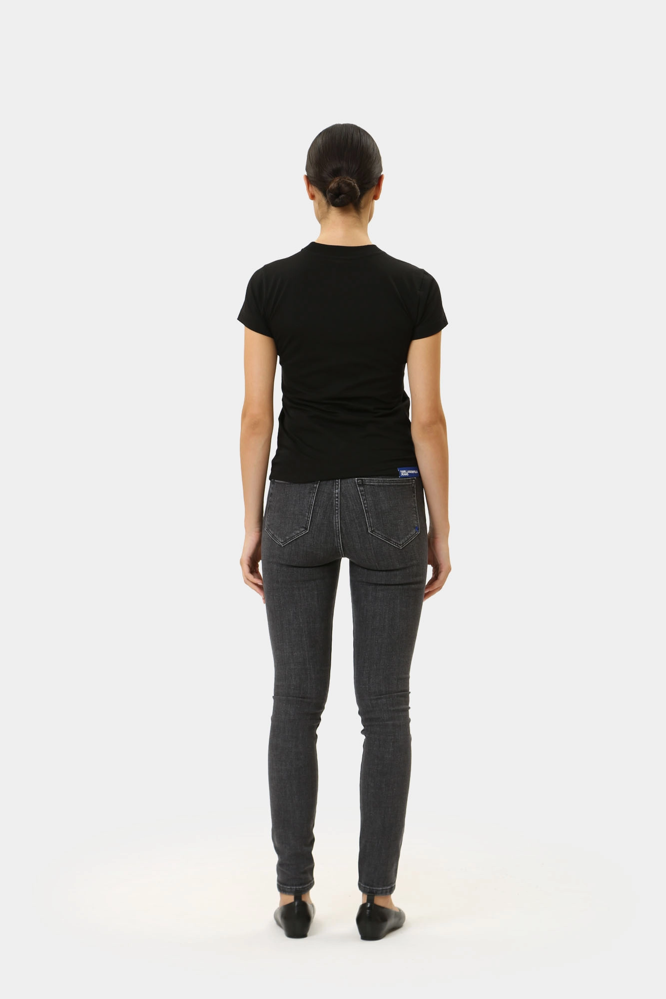 245J1102 брюки джинсовые karl lagerfeld jeans 