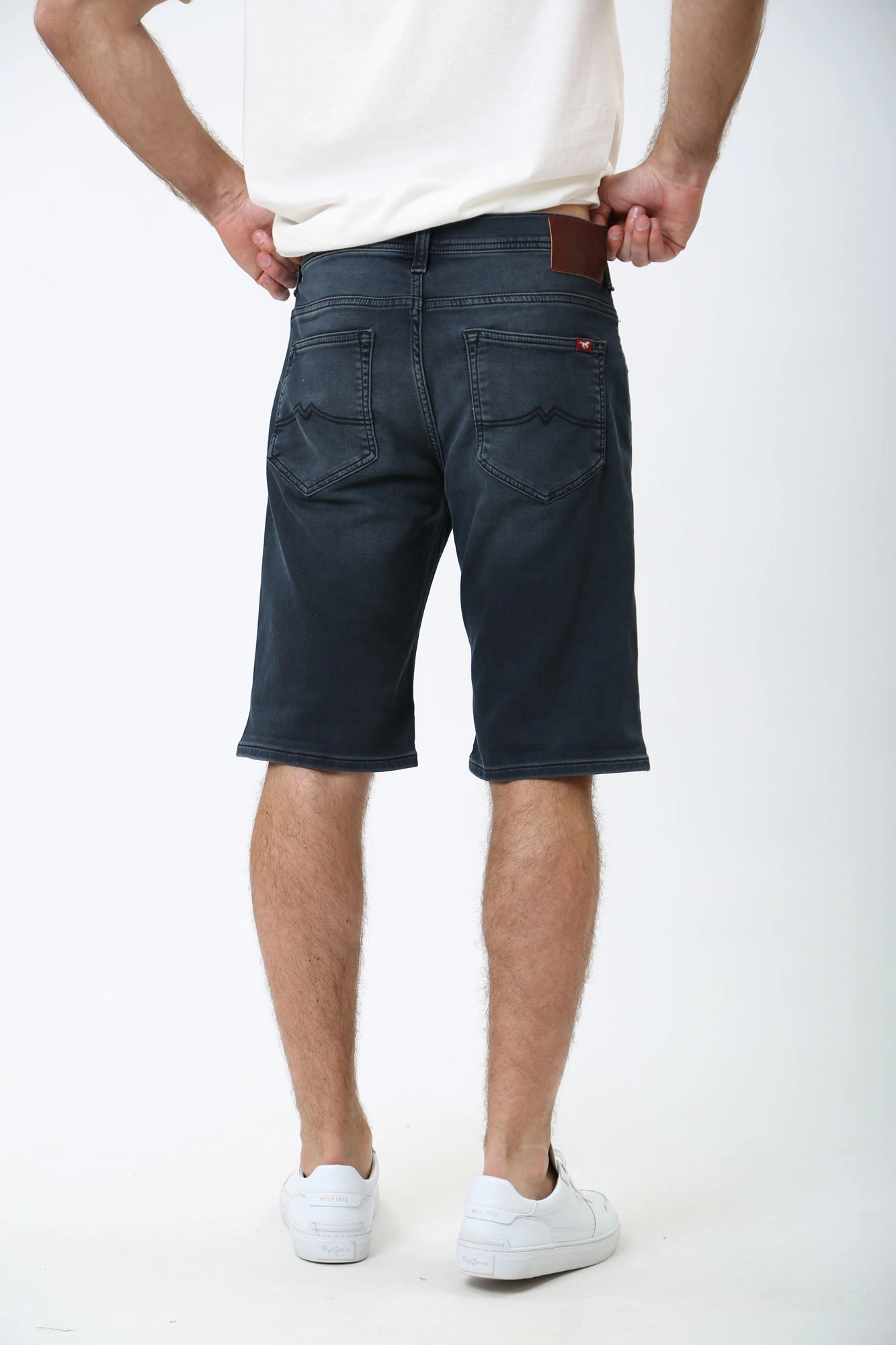 1012670-5000 Шорты джинсовые Mustang Синий