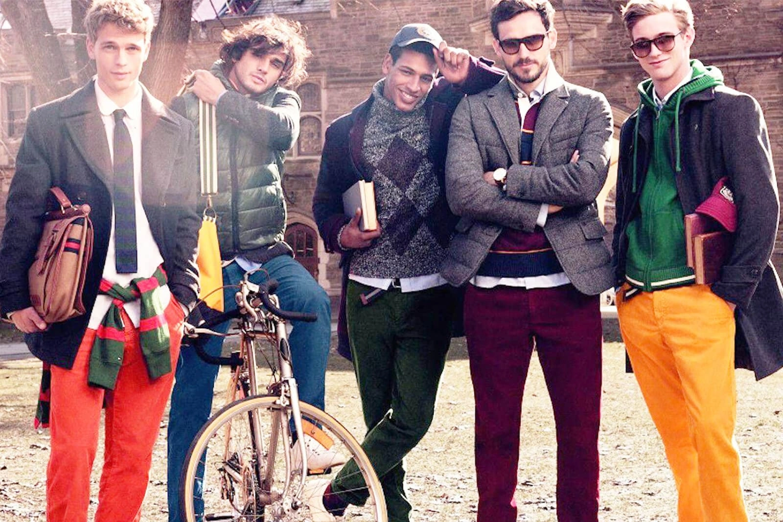 Мужская одежда в стиле 90-х: обзор стиля и образов