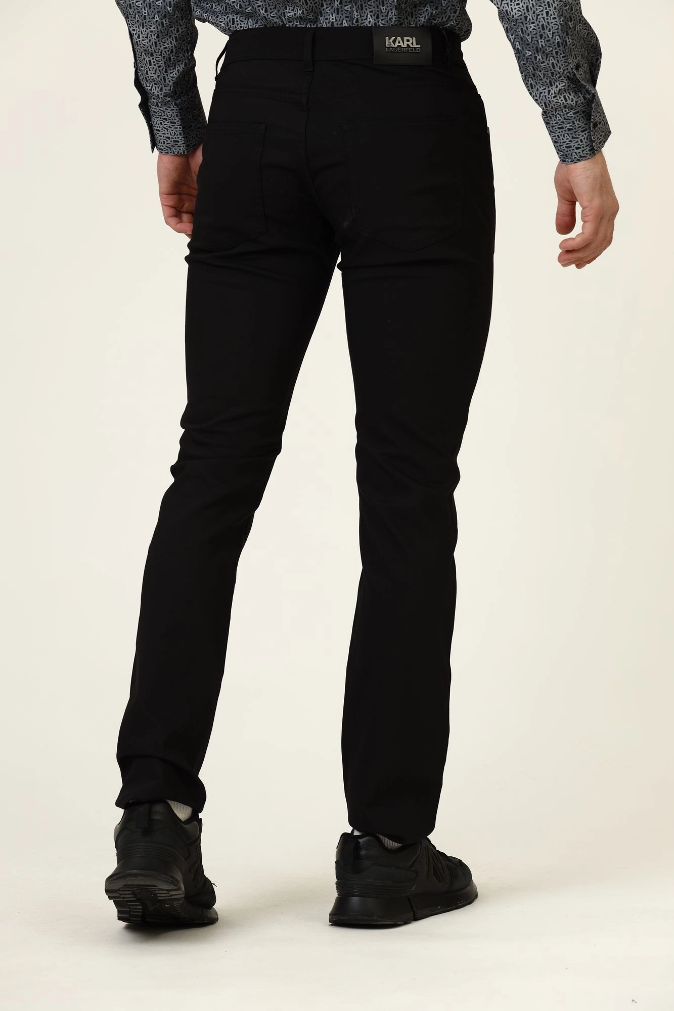 502802_265840 Брюки 5-карманные Karl Lagerfeld Черный