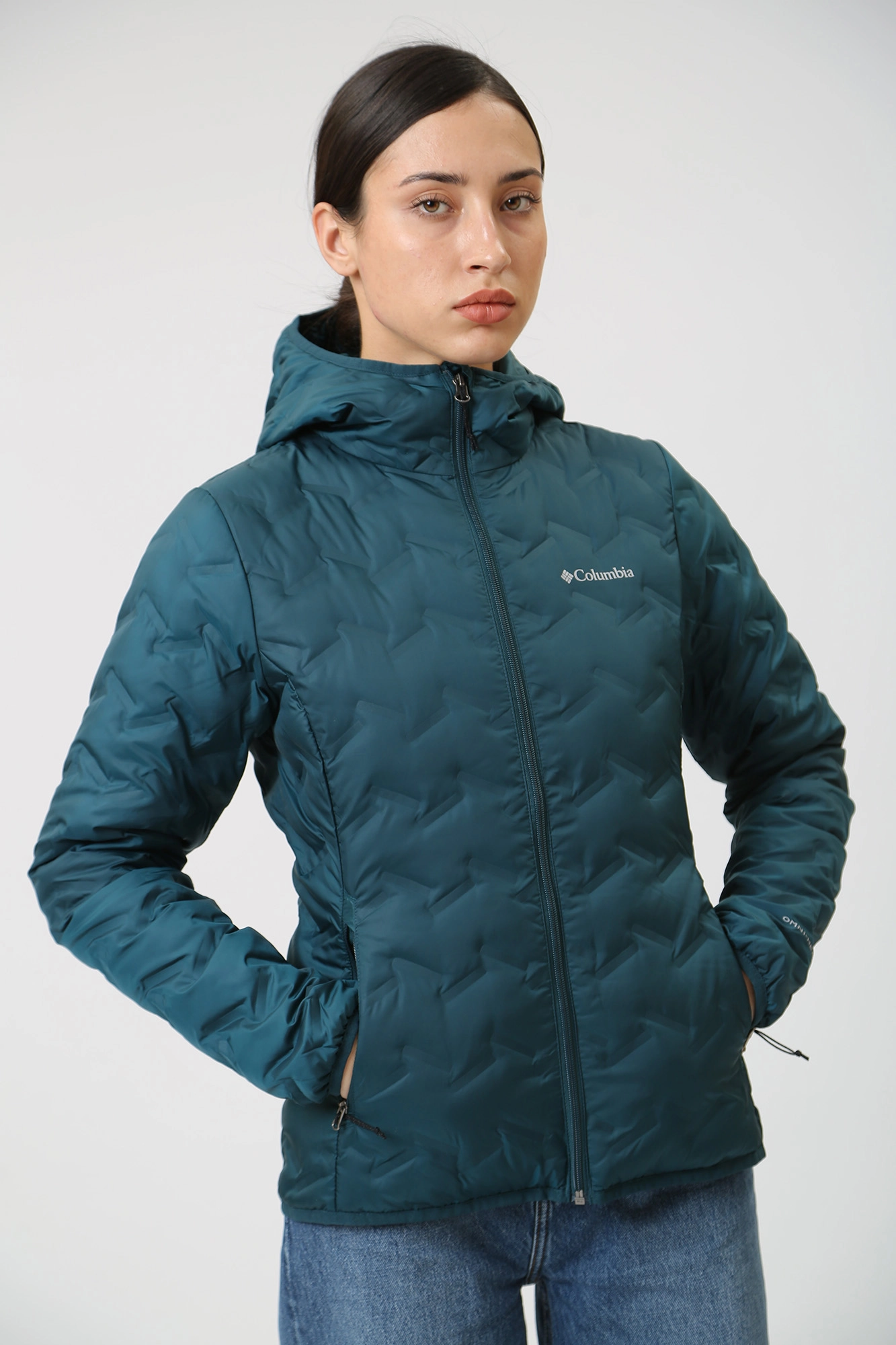1875931 пуховик delta ridge™ down hooded jacket columbia 