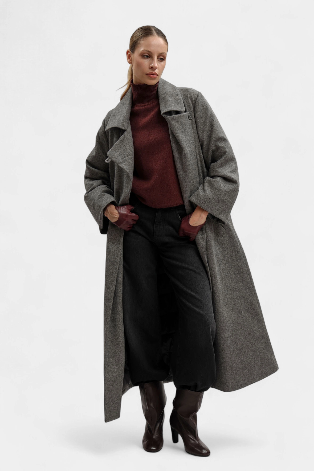 EW001396_ AF14355 пальто emporio armani 