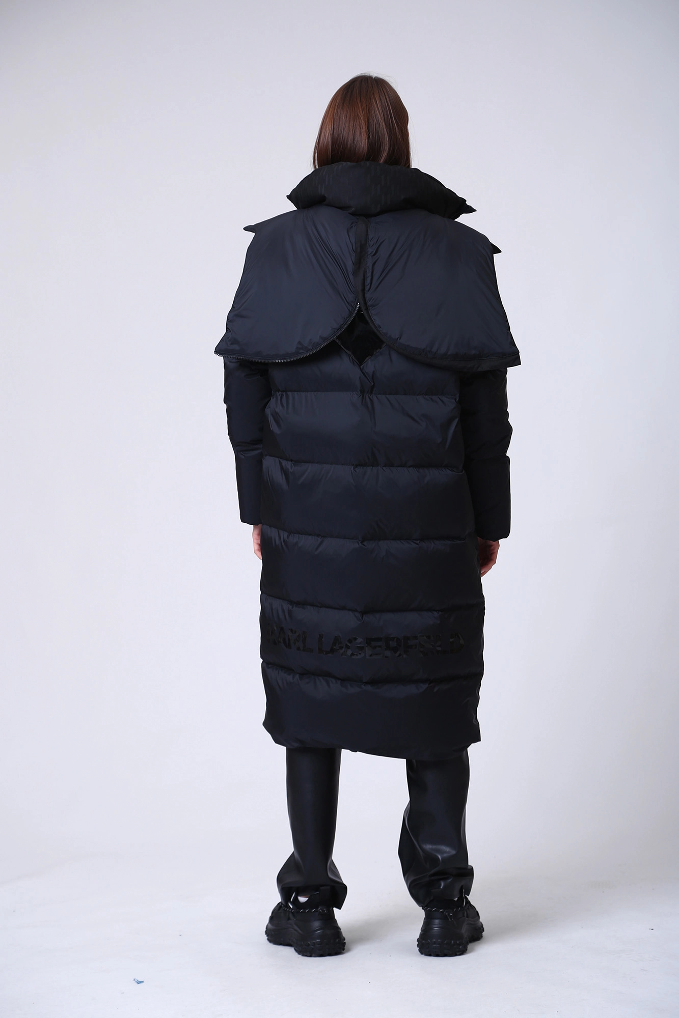 226W1504 куртка пуховая karl lagerfeld 