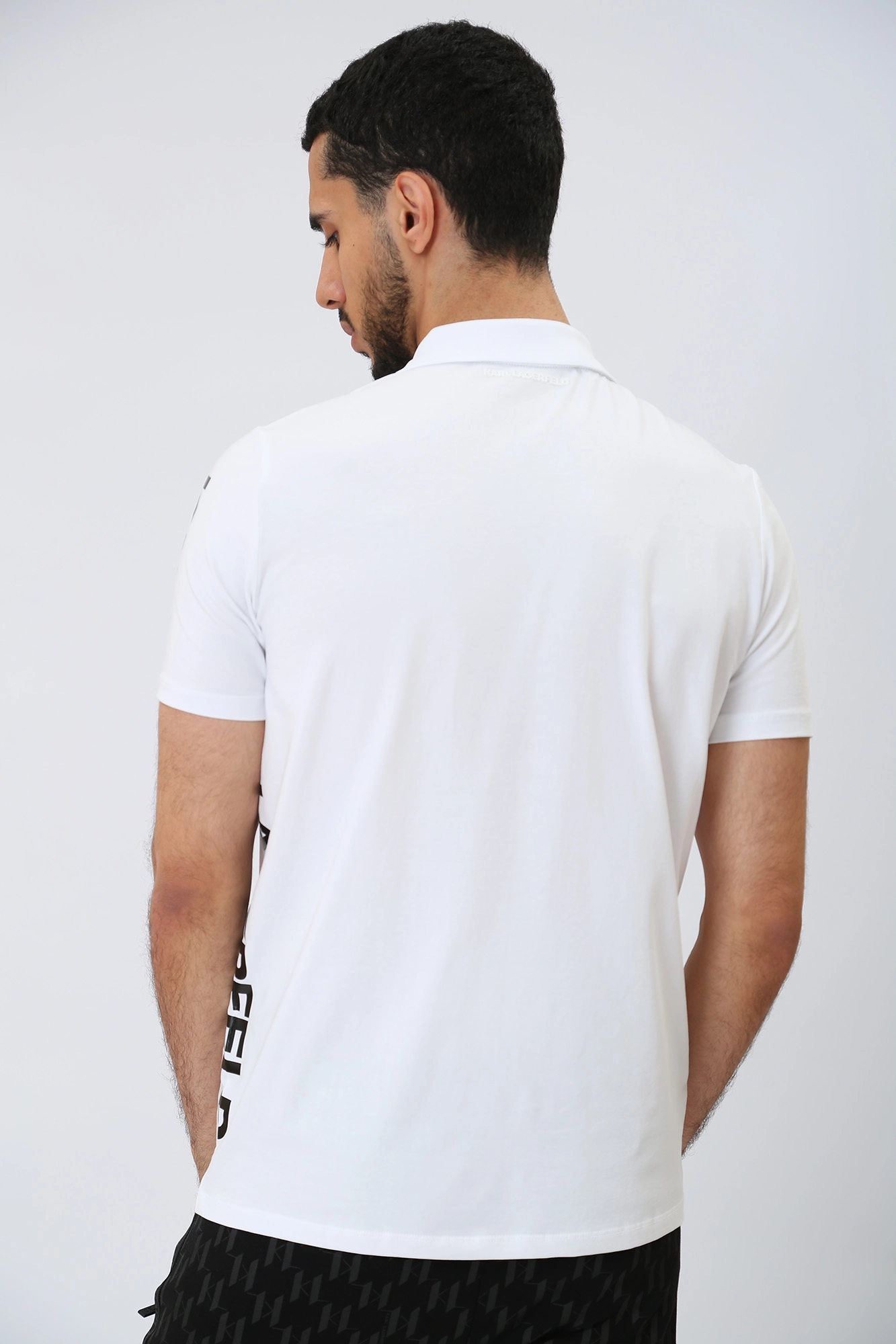 532221_745020 Поло Karl Lagerfeld Белый