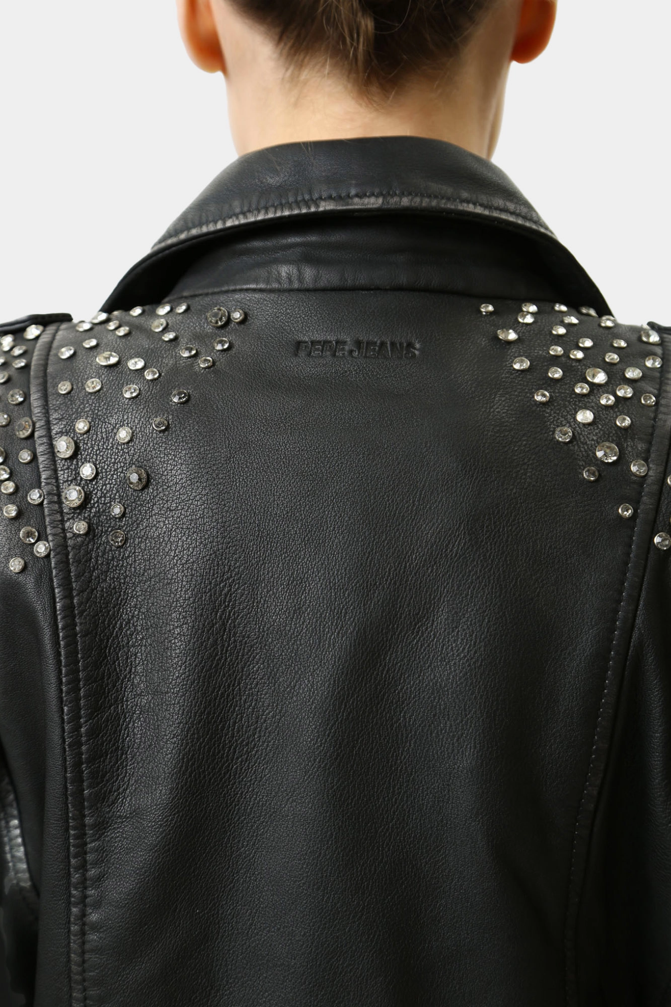 PL402523 куртка кожаная pepe jeans 
