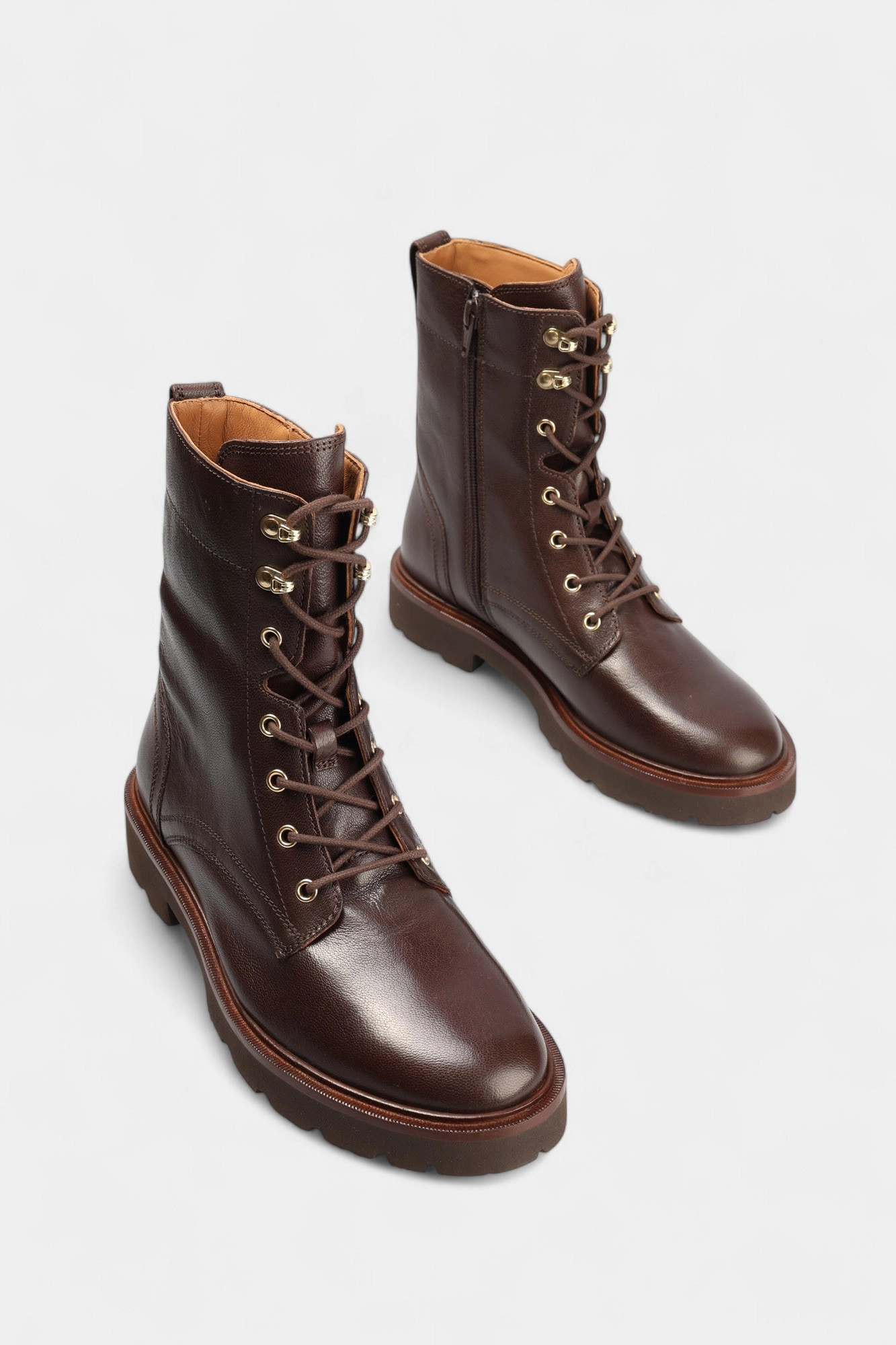 D564ZC00081 Ботинки Geox Коричневый