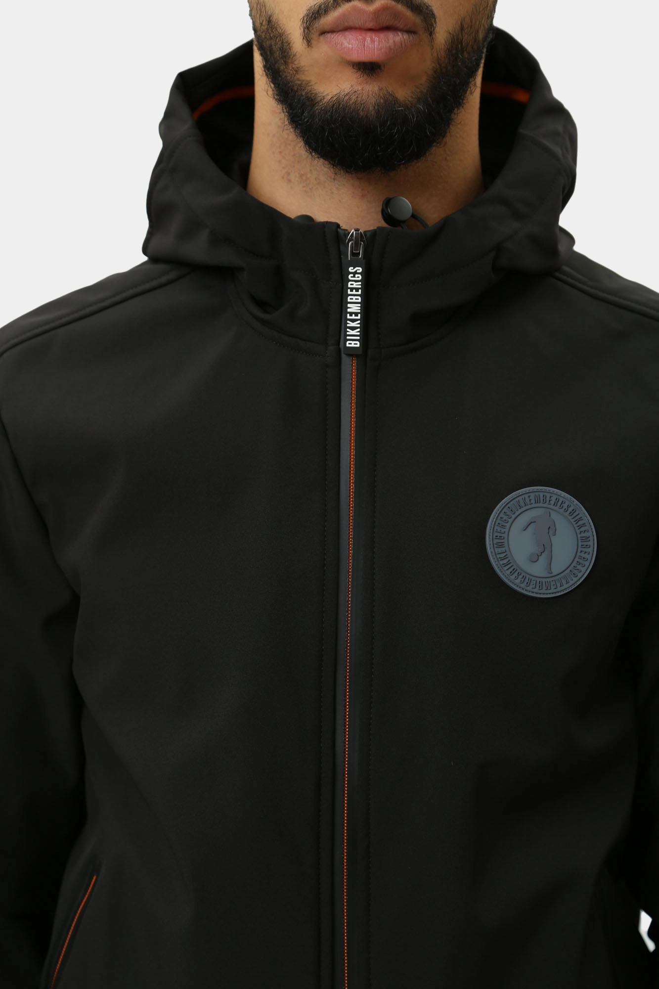 PBMG0432 Ветровка Bikkembergs Черный