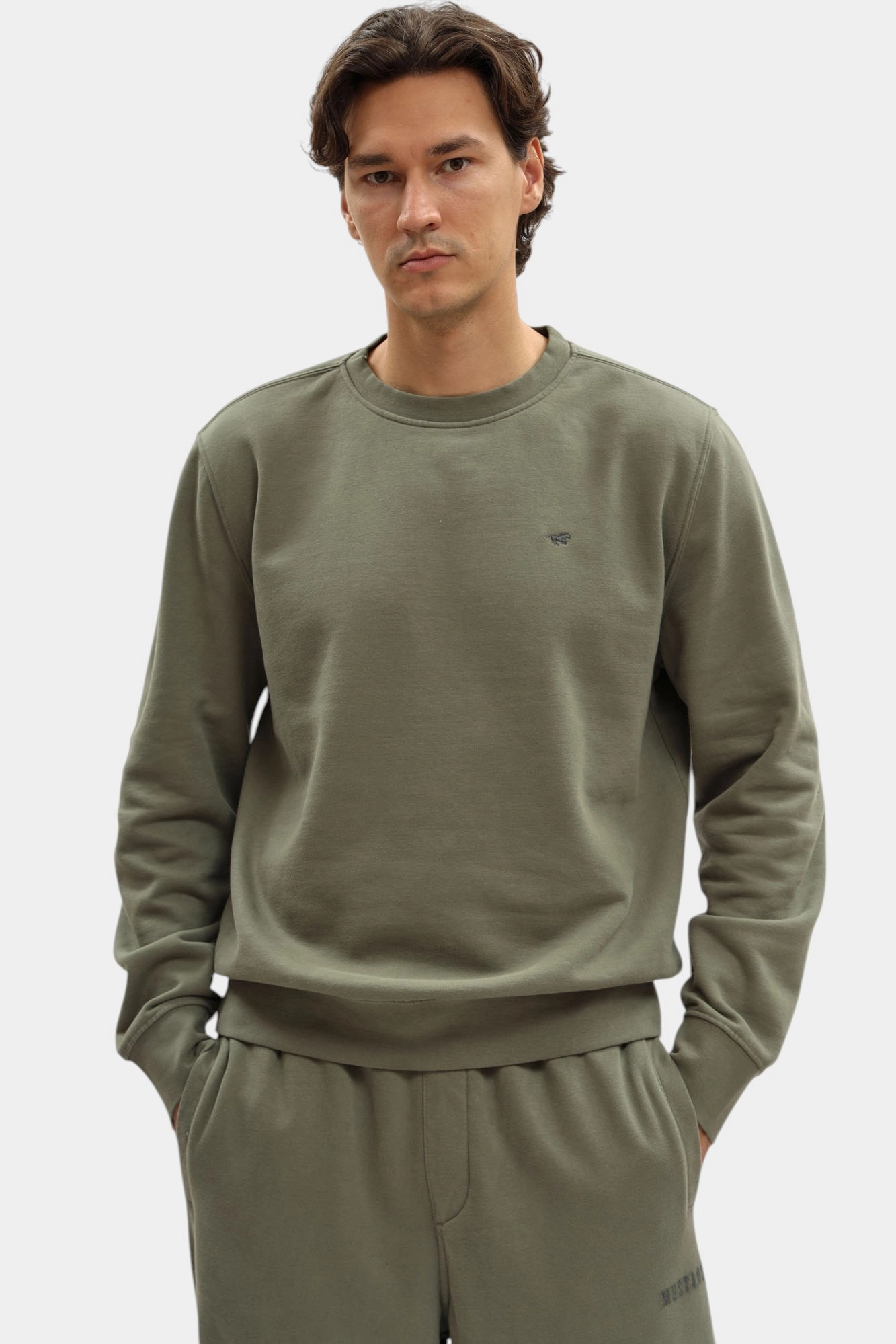 1016963 Свитшот Mustang Зеленый