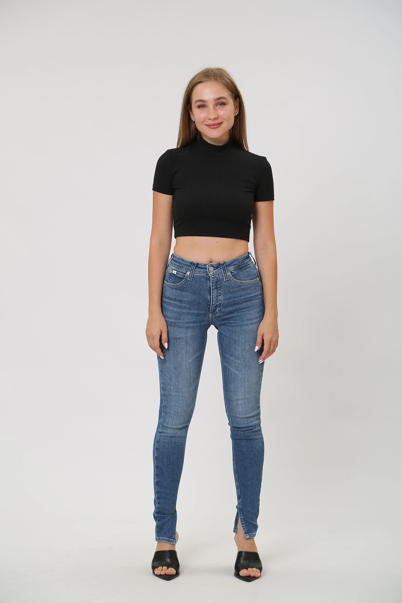 J20J221773 брюки джинсовые calvin klein jeans calvin klein jeans