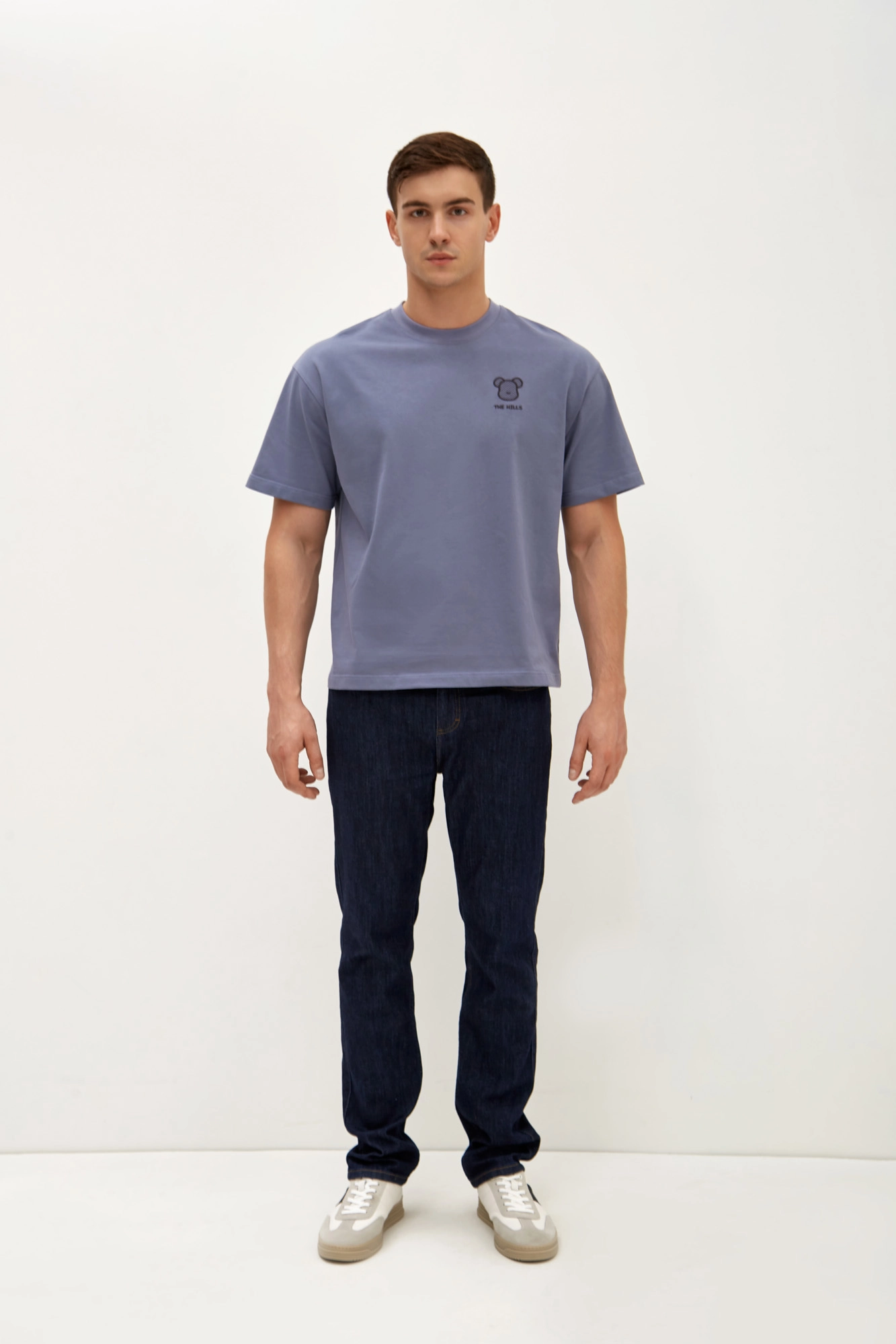 M-241-TK-56-1042 Брюки джинсовые The Hills Синий