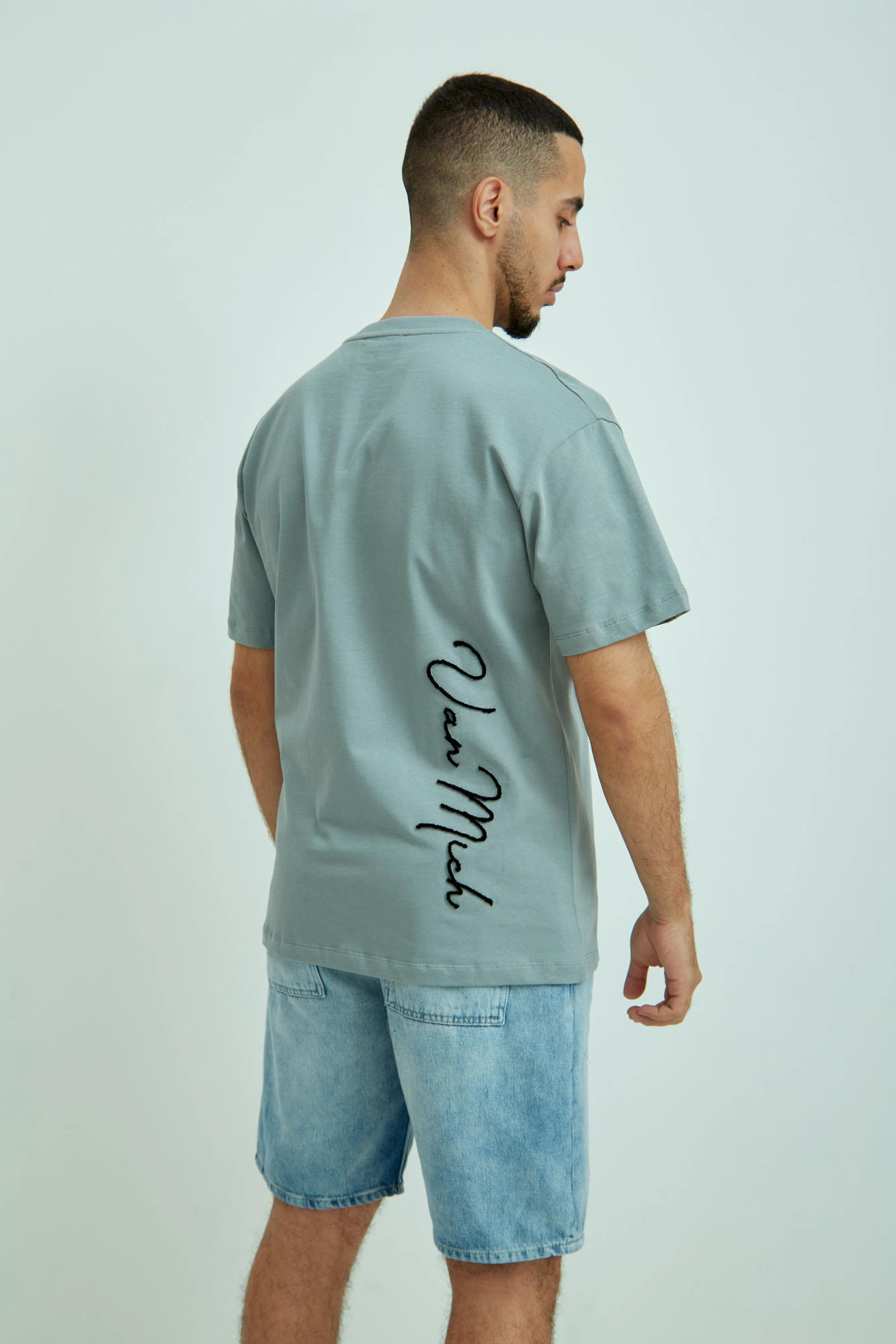 VM-ERK-22-060 Футболка Van Mich Голубой