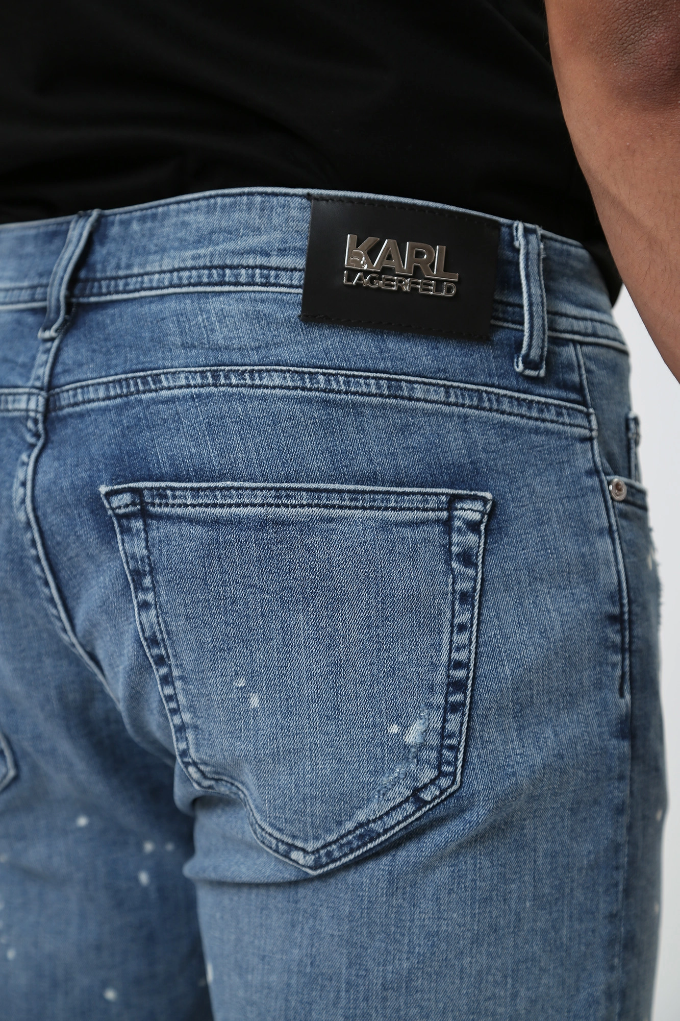 532832_265820 Шорты Karl Lagerfeld Синий