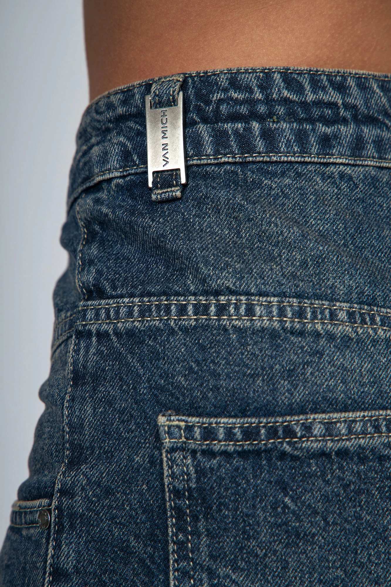 VW-OMA-33-438 шорты джинсовые van mich 