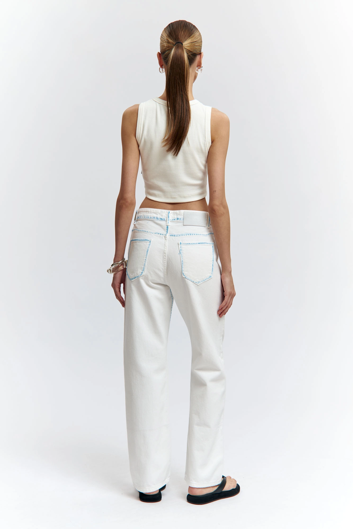 VW-OMA-33-434 брюки джинсовые van mich 