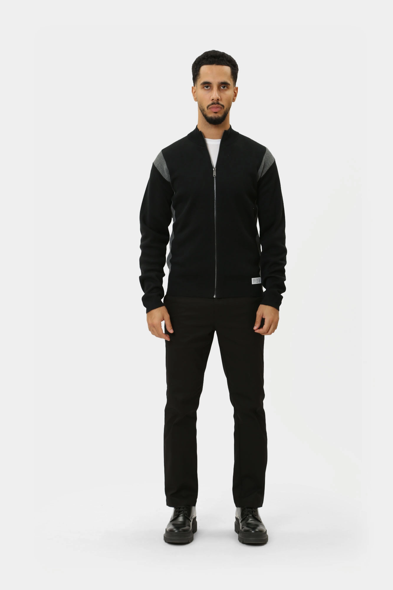 PBMM0387 Кардиган Bikkembergs Черный