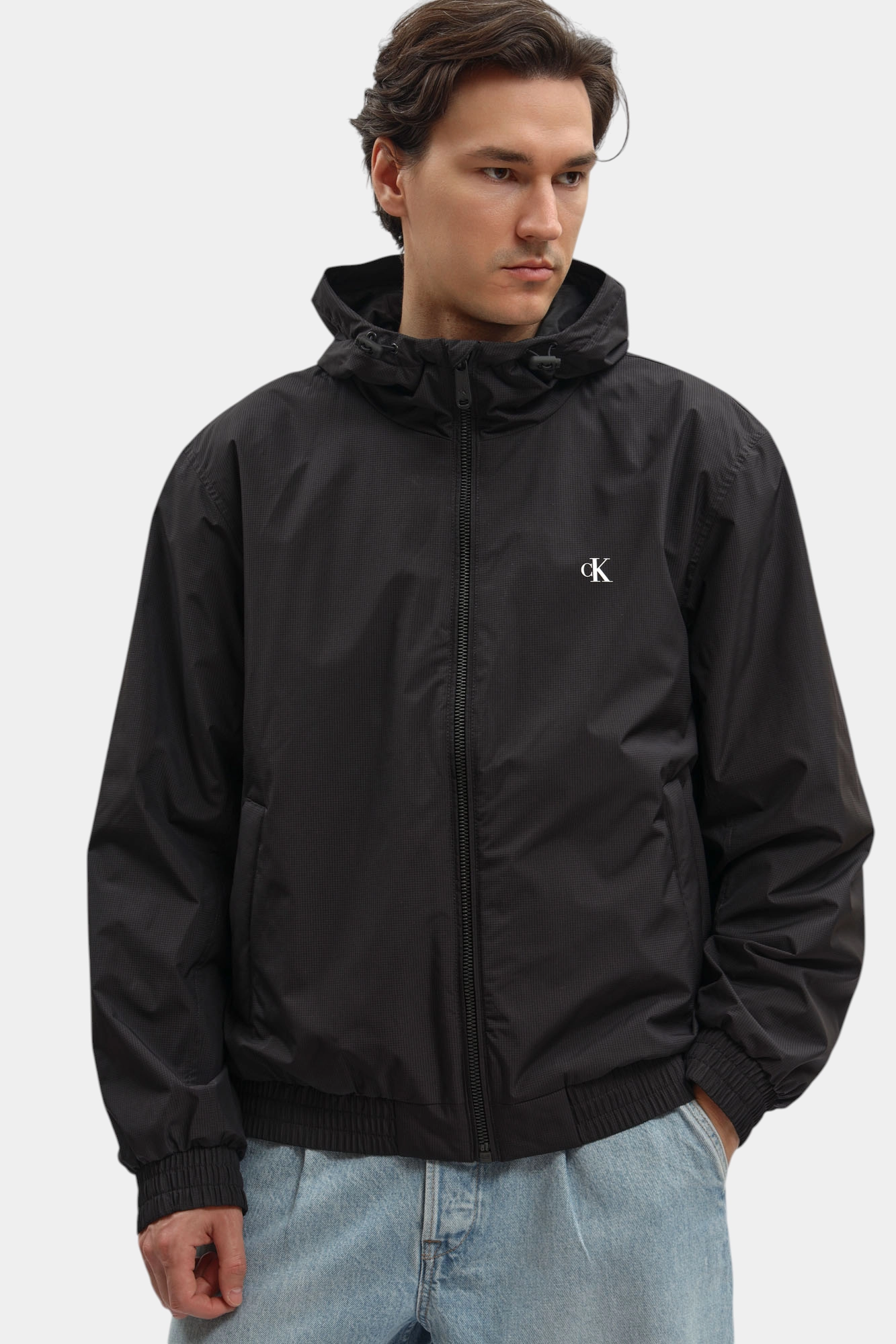 LV04RE516G Ветровка Calvin Klein Jeans Черный