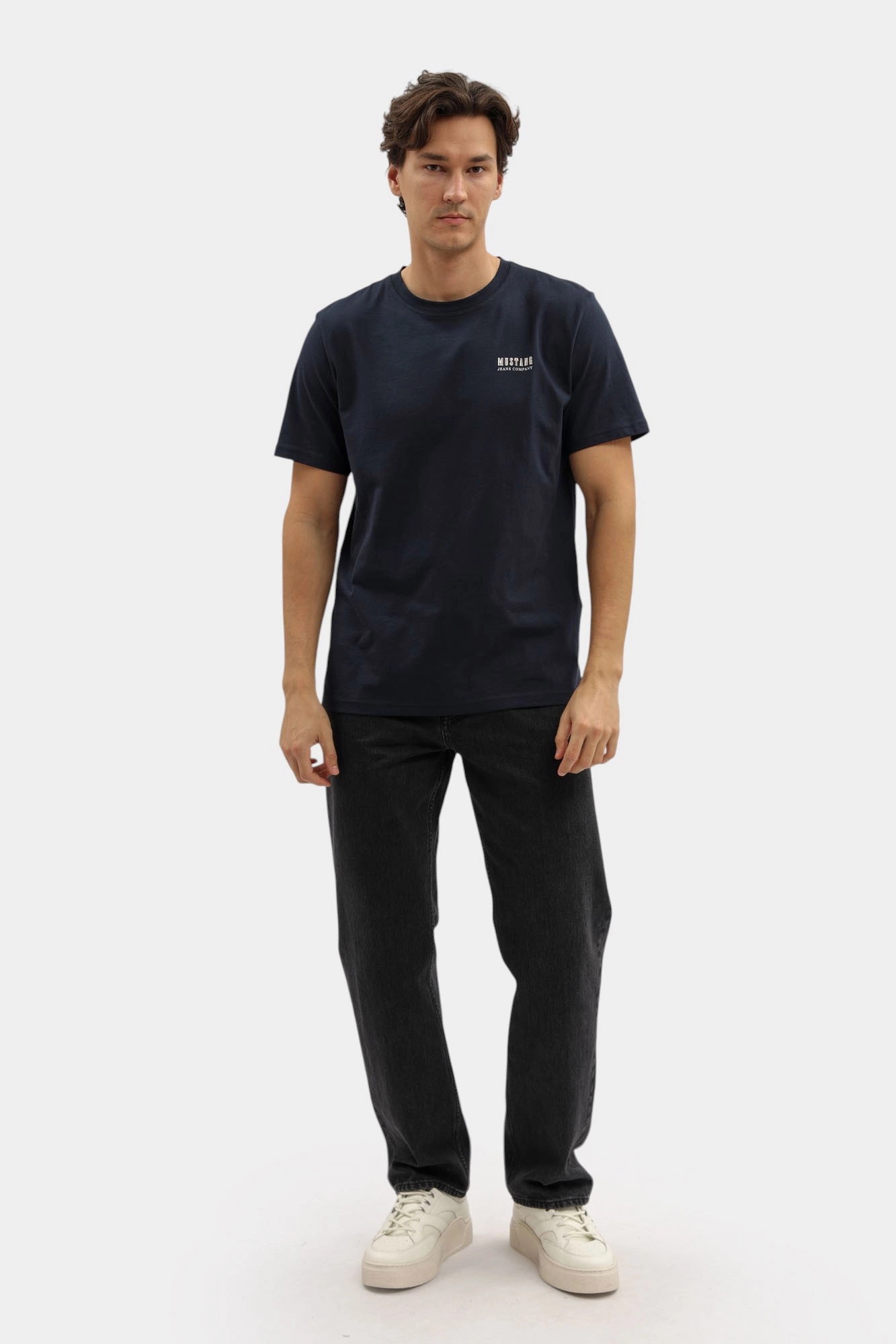 1016863 Футболка Mustang Синий