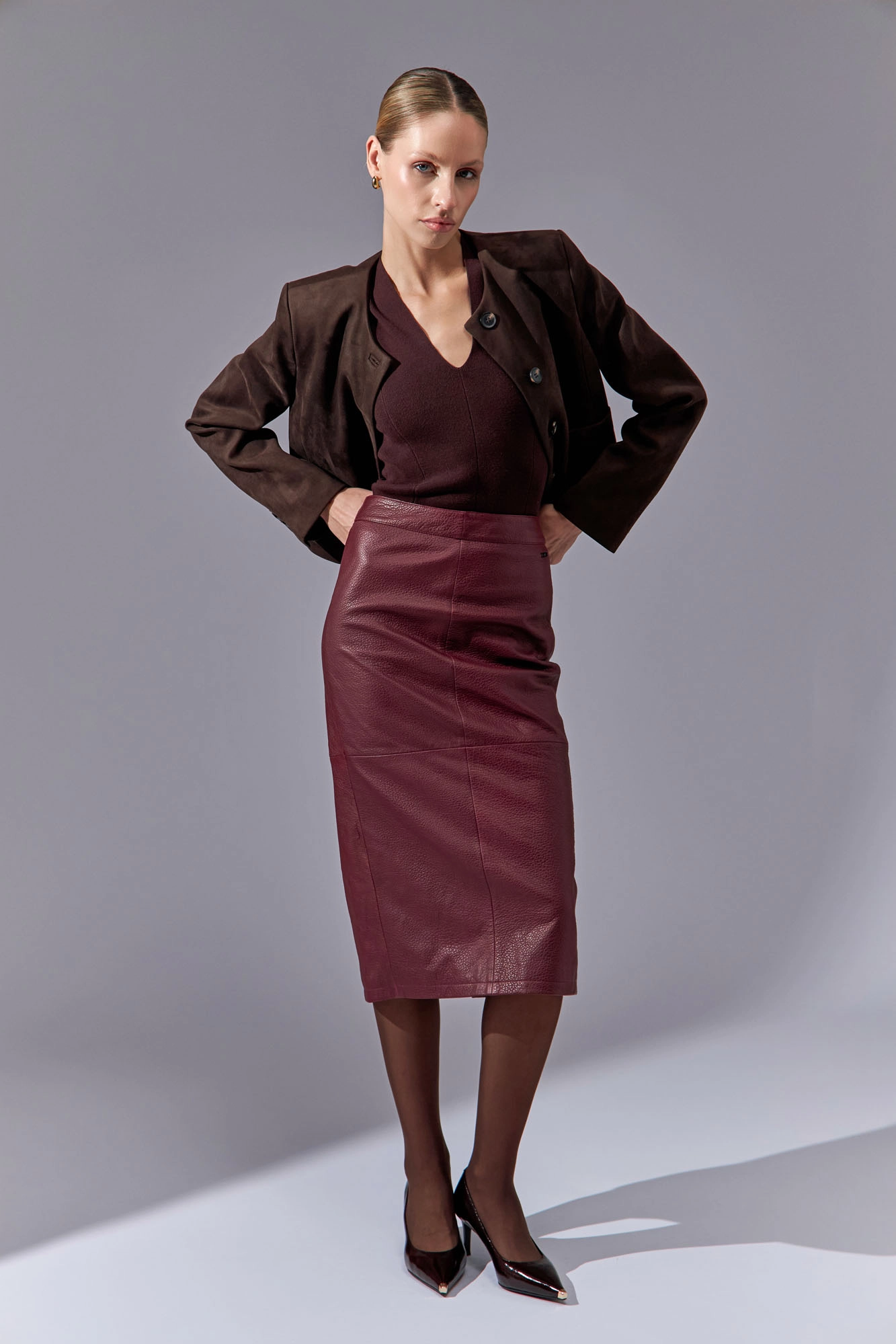 5206-552-9 Туфли лодочки Marc Cony Коричневый