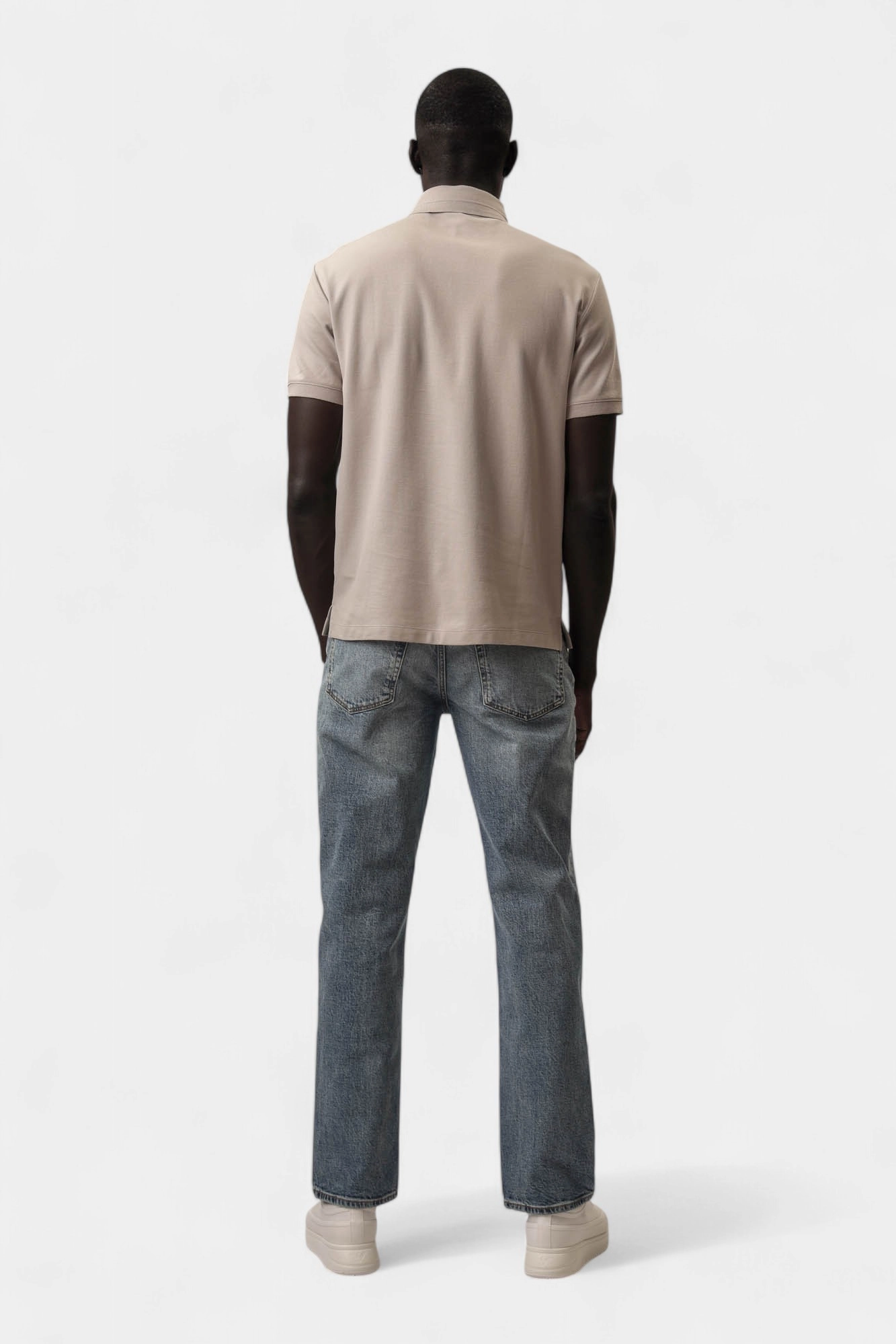 EM001081_AF10497 Поло Emporio Armani Серый