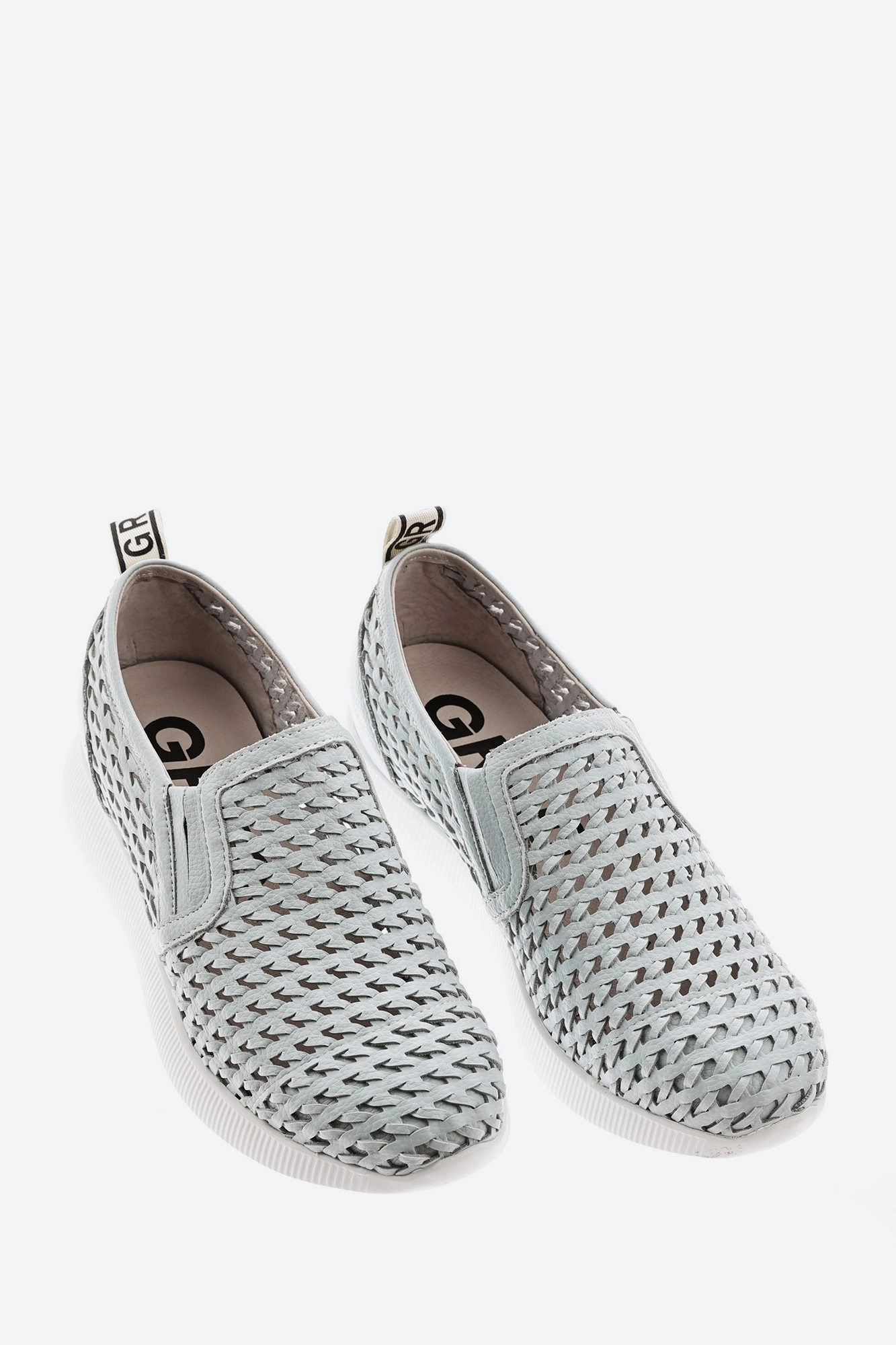 QS82-F203 Слипоны Graciana Голубой