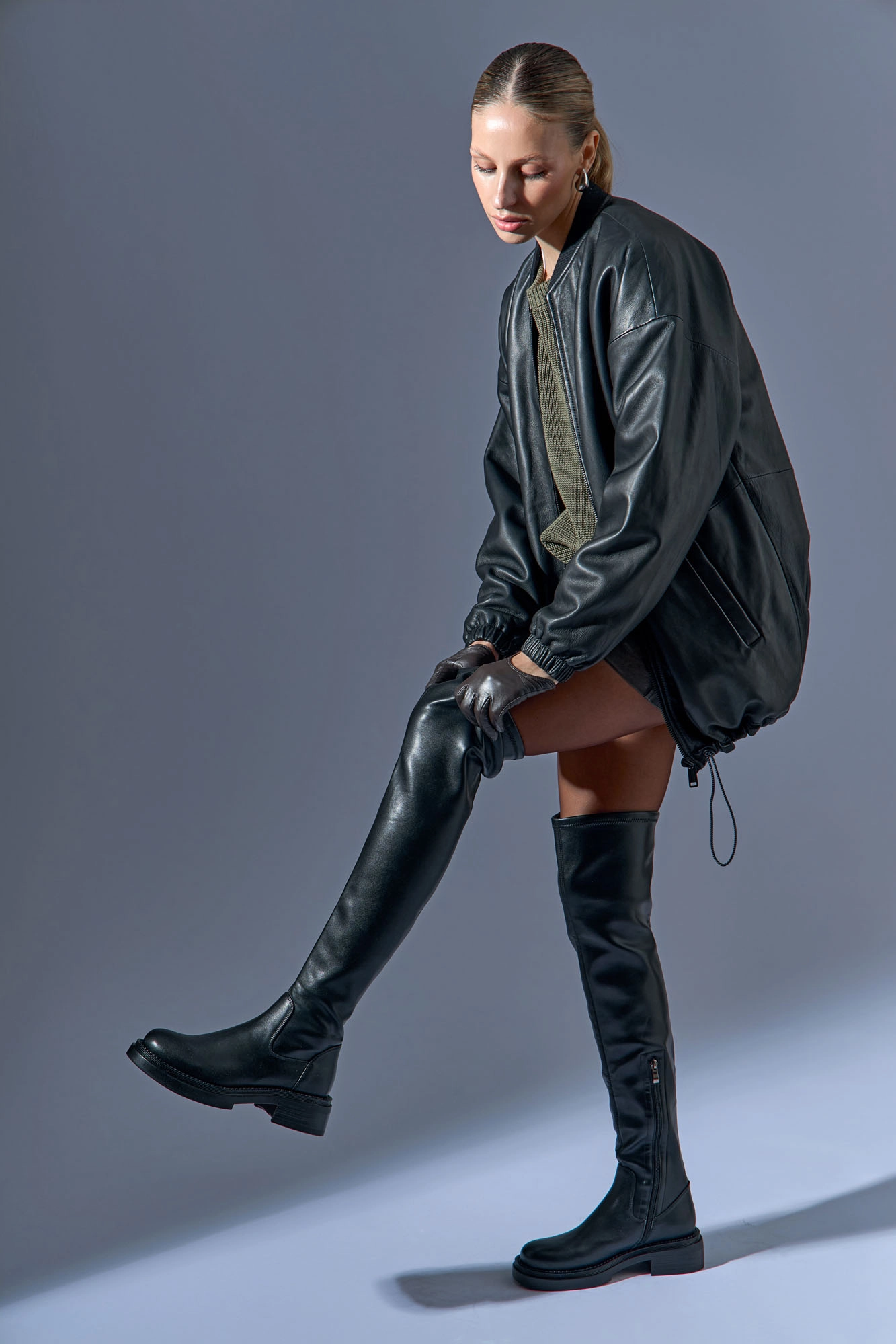 MCW088_01KB Ботфорты Marc Cony Черный