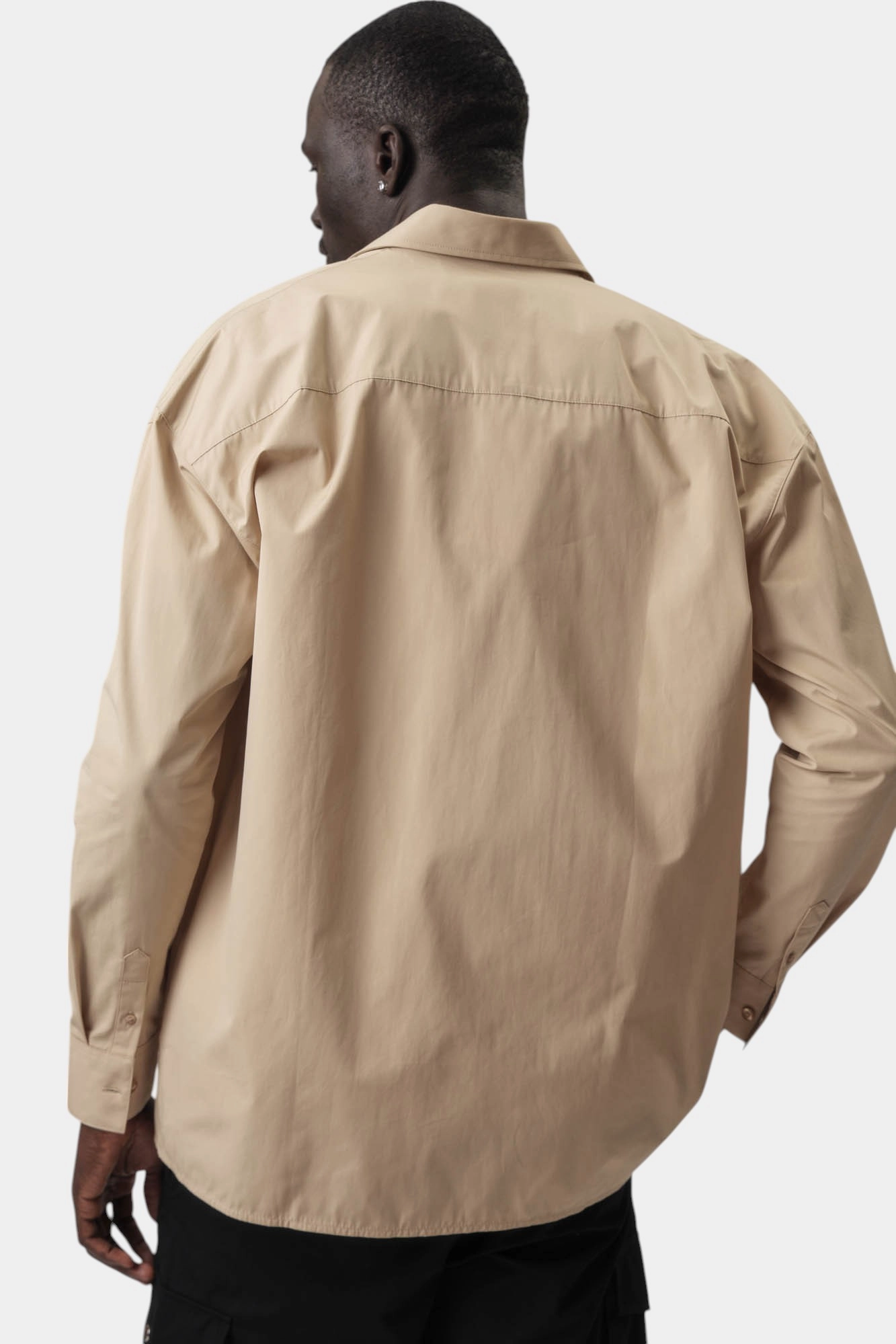 552672_605961 Рубашка с длинным рукавом Karl Lagerfeld Бежевый