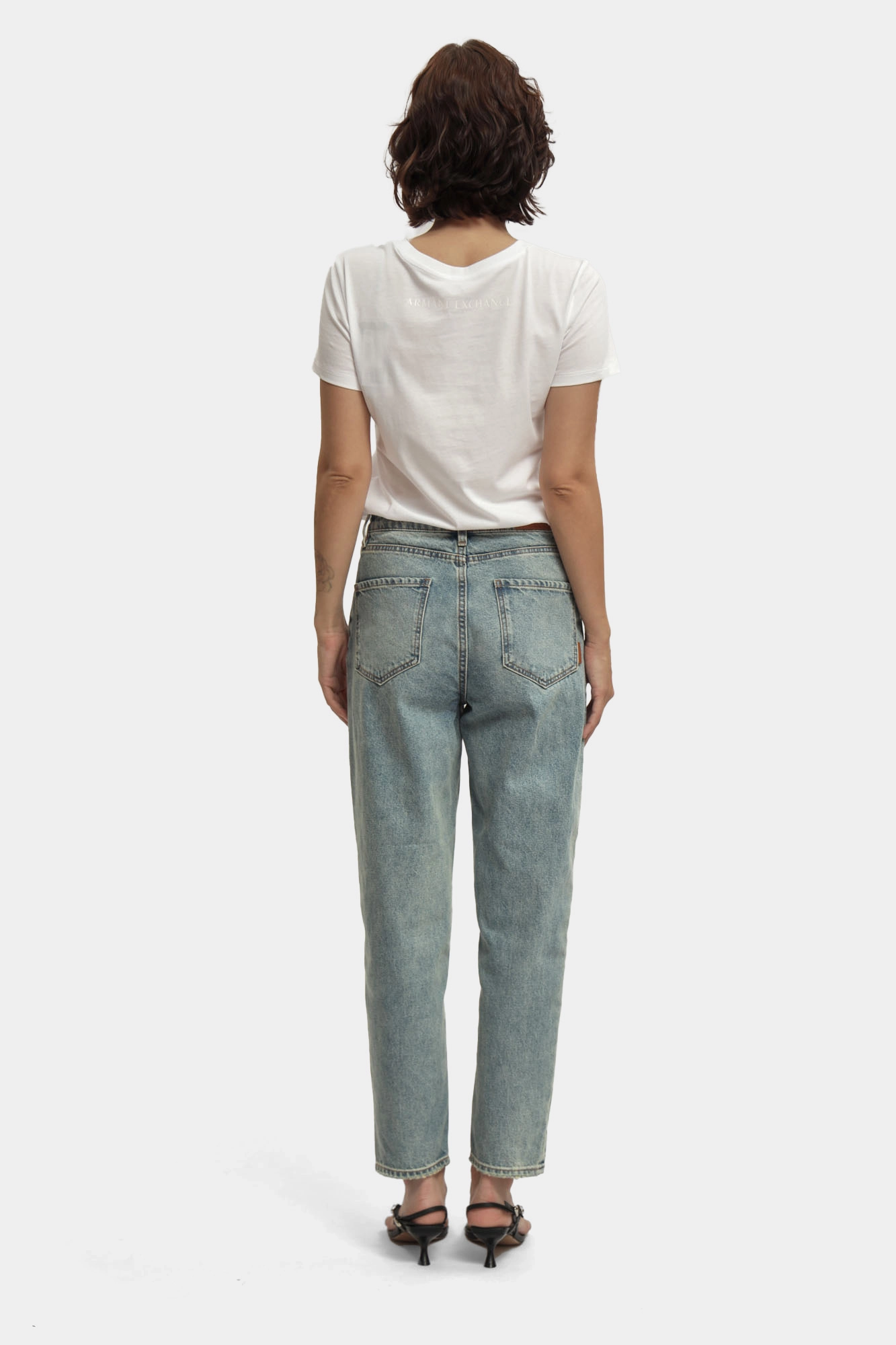 XW000547_AF10359 футболка armani exchange 