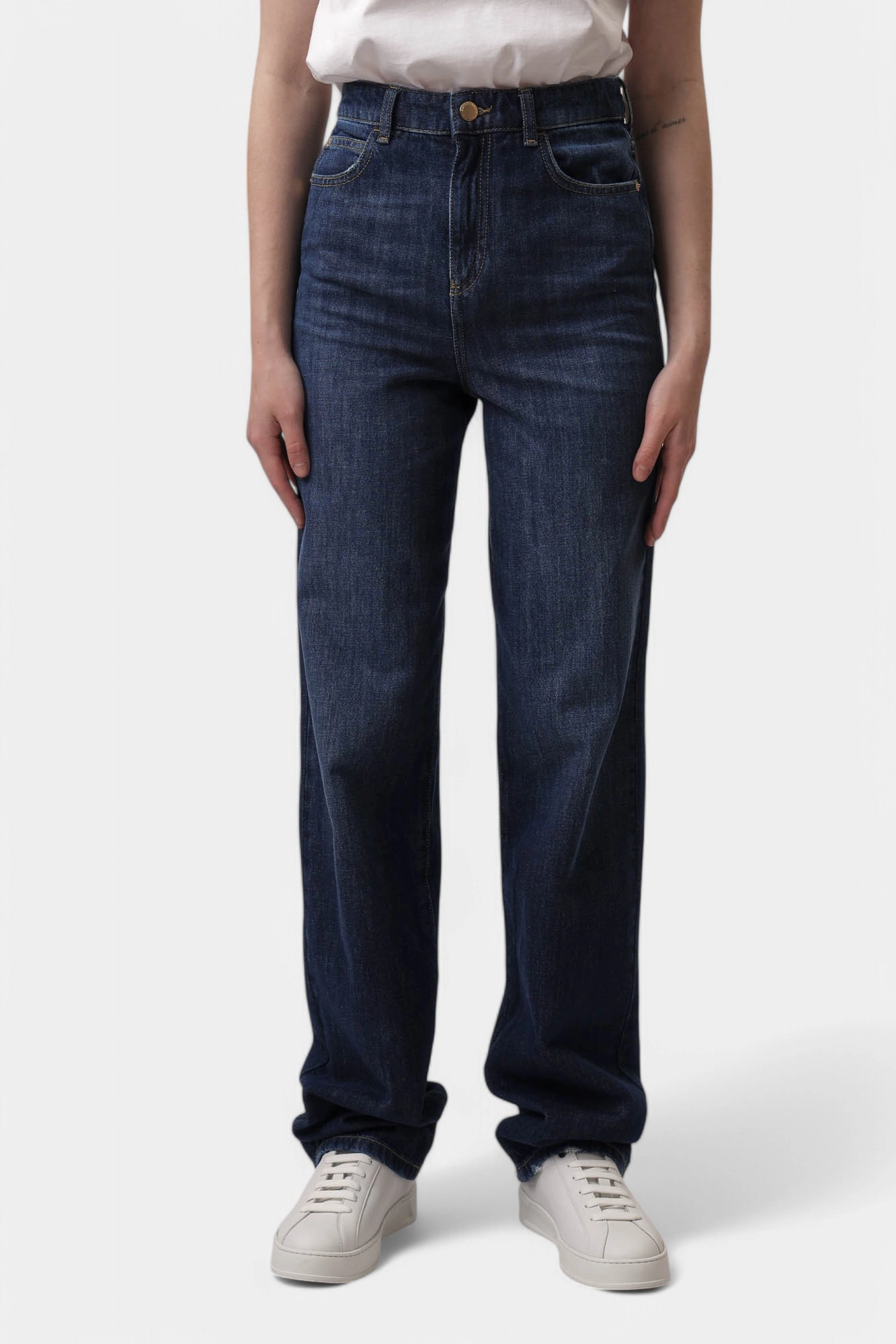 EW000736_AF12676 брюки джинсовые emporio armani 