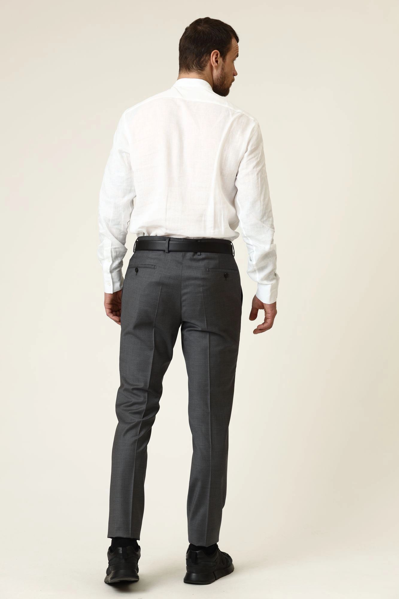 511667_605035 Сорочка льняная Karl Lagerfeld Белый