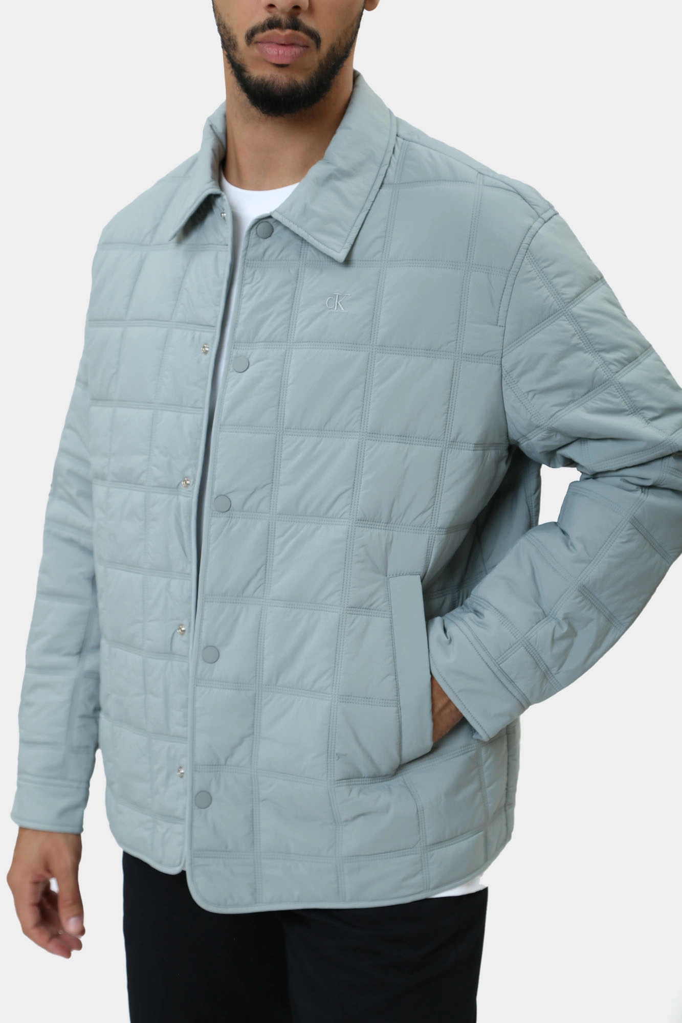 J30J325587 Куртка Calvin Klein Jeans Голубой