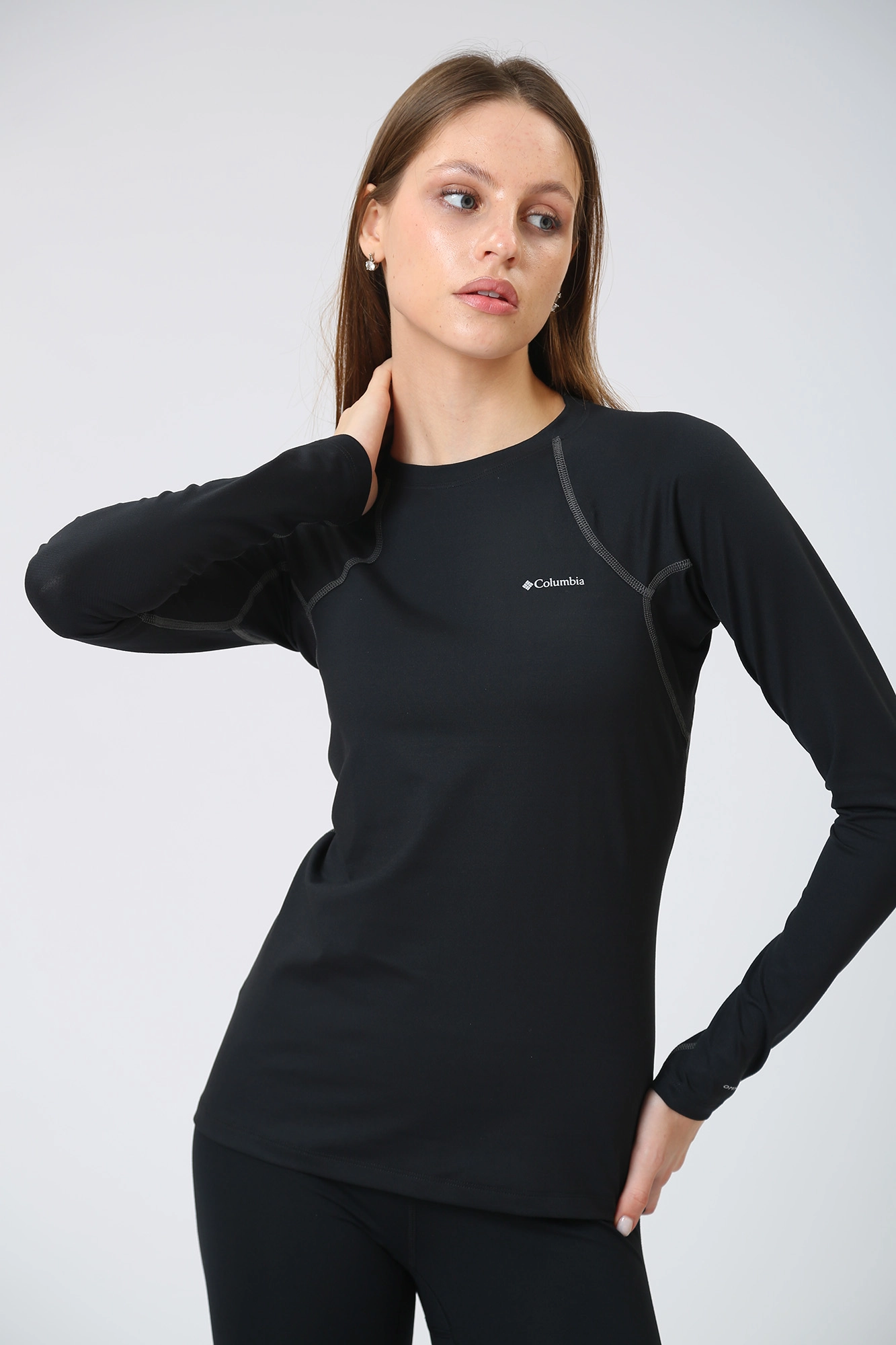 1638991 джемпер термобелье heavyweight stretch long sleeve top columbia 