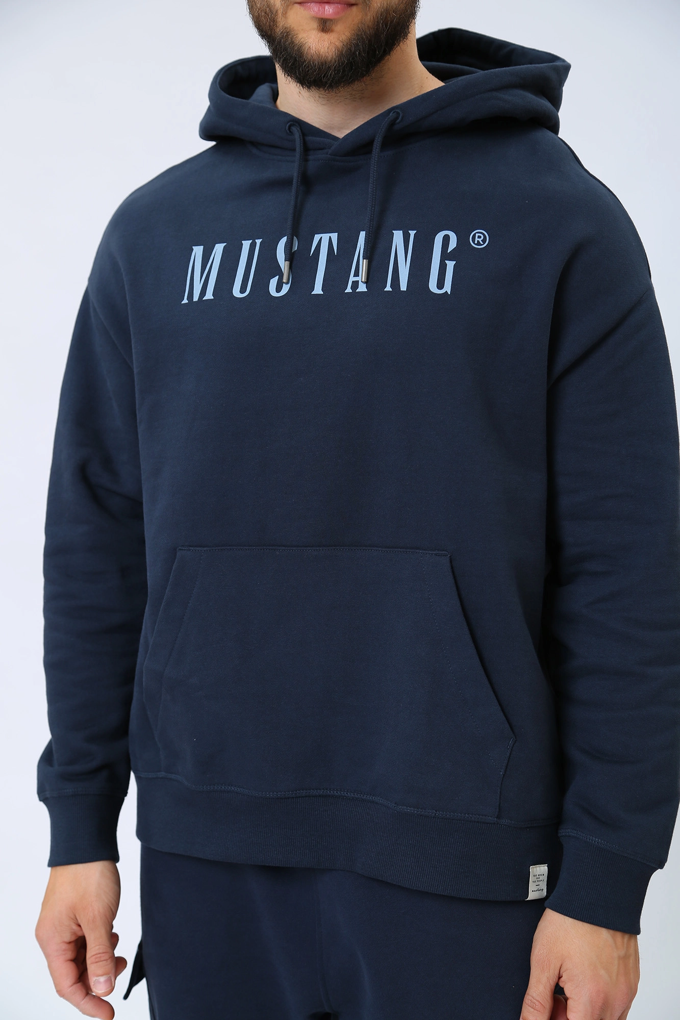 1013511 Худи Mustang Синий