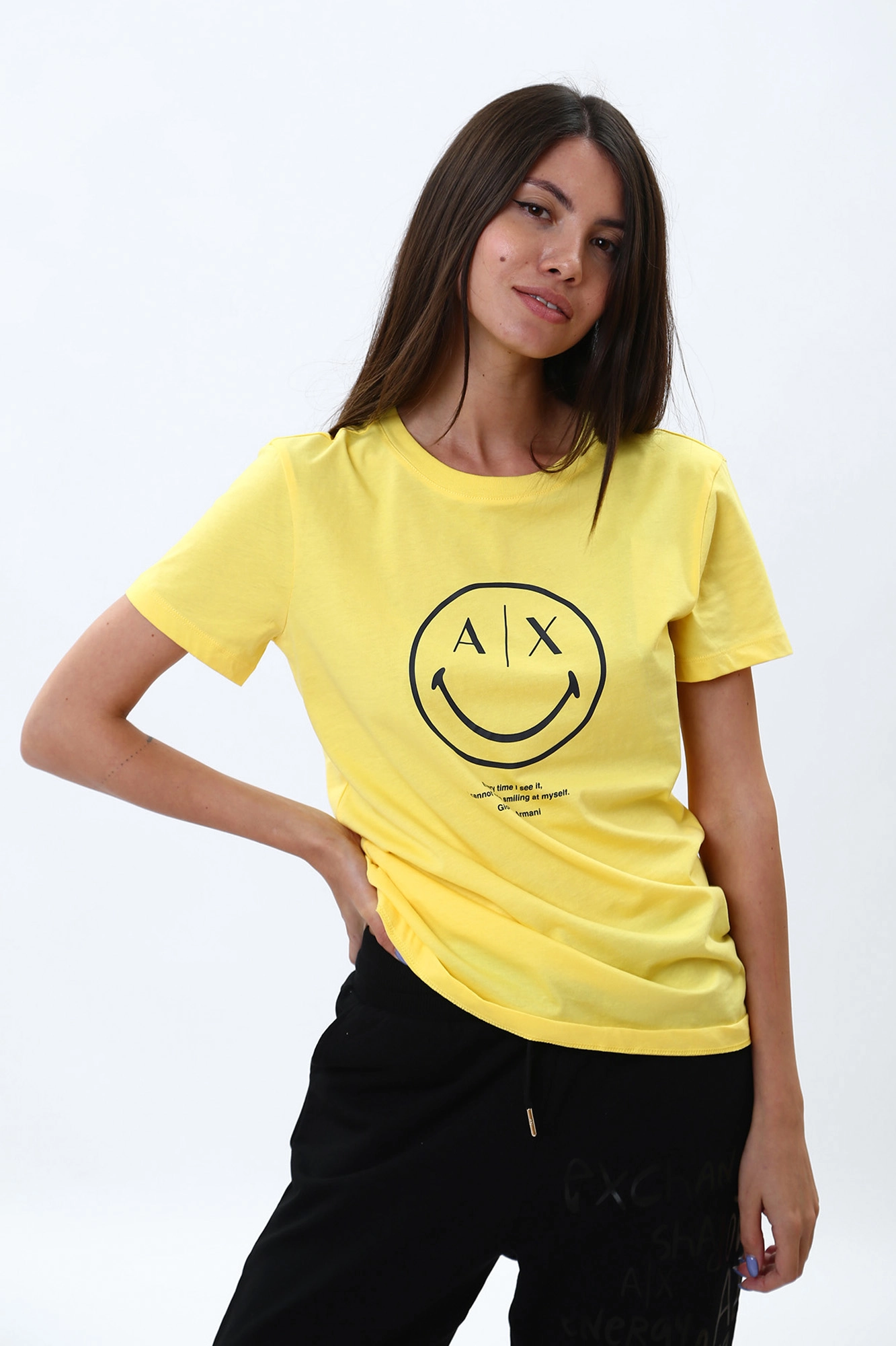 6LYT67_YJ3RZ футболка armani exchange 