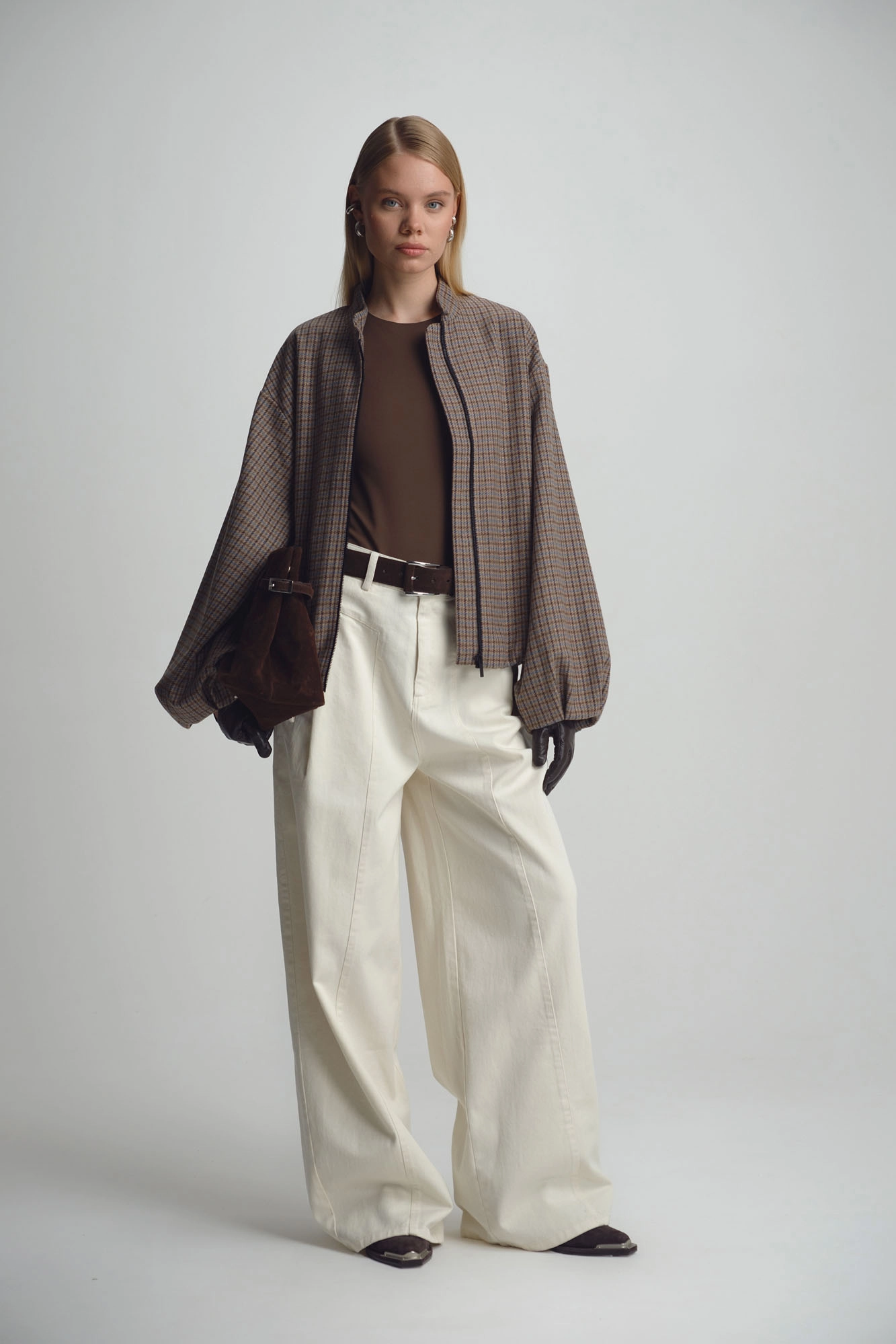 W-250-VA-AN7058 брюки широкие the hills 